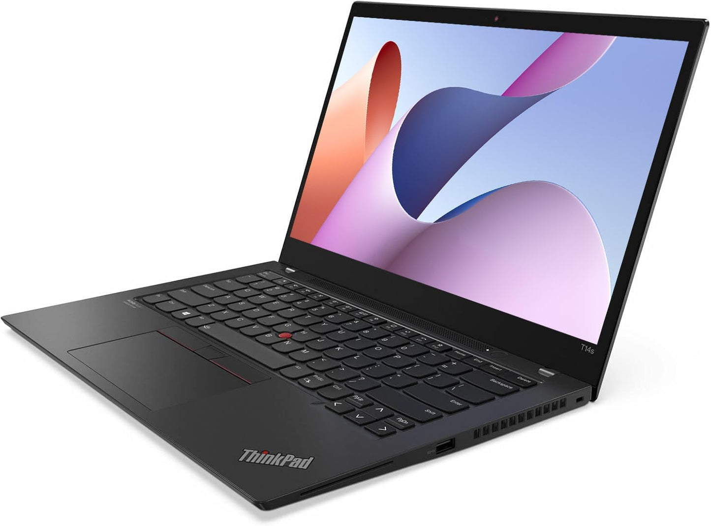 Lenovo Thinkpad T14s Gen 2 Touchscreen Business Laptop, 14 Inch FHD Notebook, Intel Core i7-1185G7, 32 GB RAM, 512 GB SSD, QWERTY Keyboard, Windows 11 Pro (Refurbished)