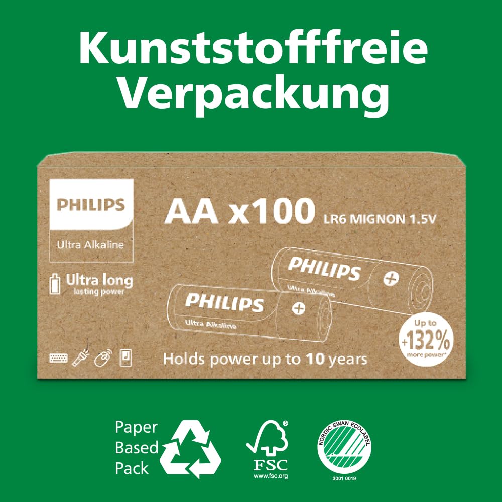 Philips Ultra Alkaline C 20-Pack LR14E20BB/01