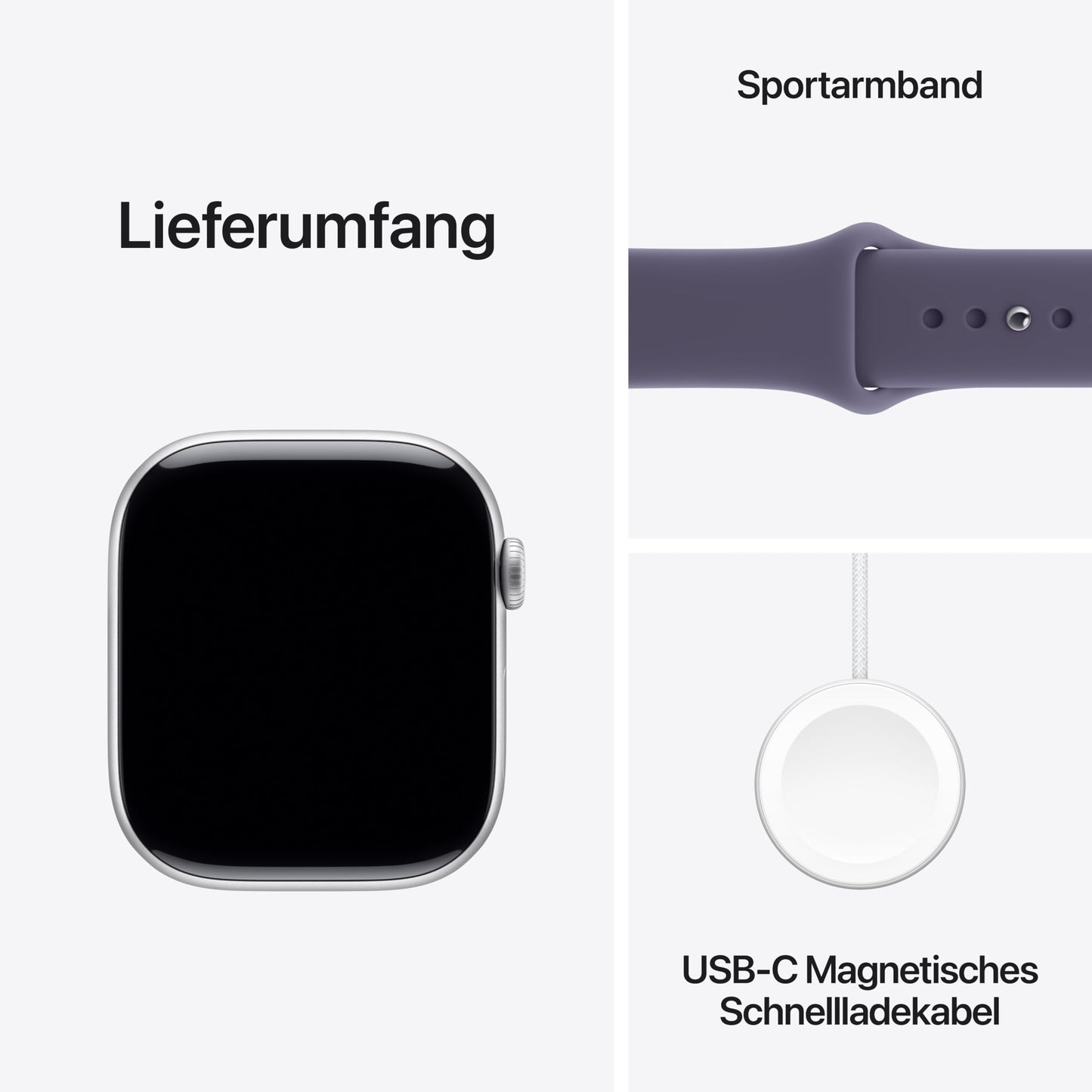 Apple Watch Series 11 GPS 46mm Silver (MEV94ZR/A)