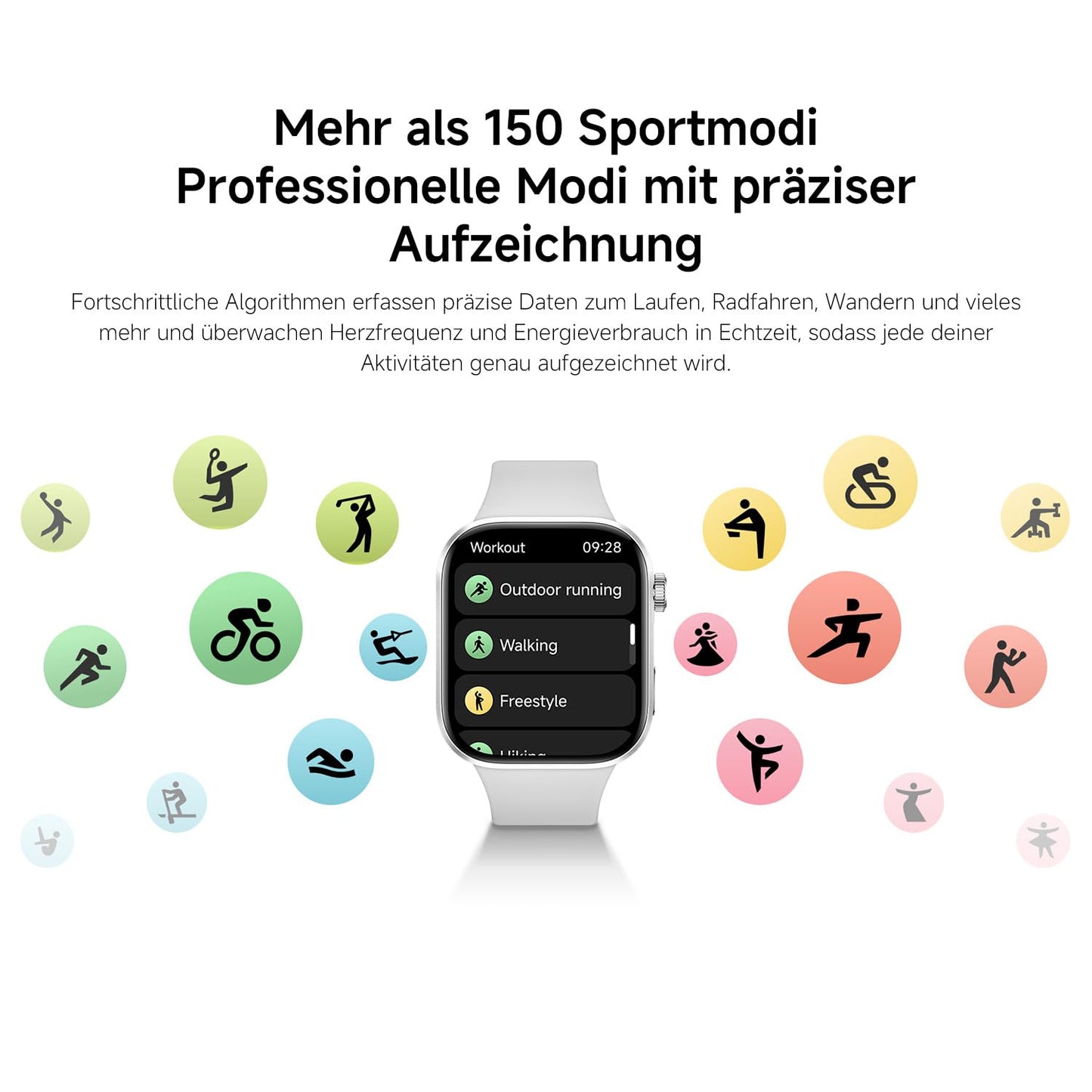 XIAOMI Redmi Watch 6 NFC, smartwatch for women and men, 2.07'' AMOLED, fitness tracker with heart rate/sleep, 150+ sports modes, 24 days battery life, 5ATM, GPS, Android & iOS, Black - M2560W1