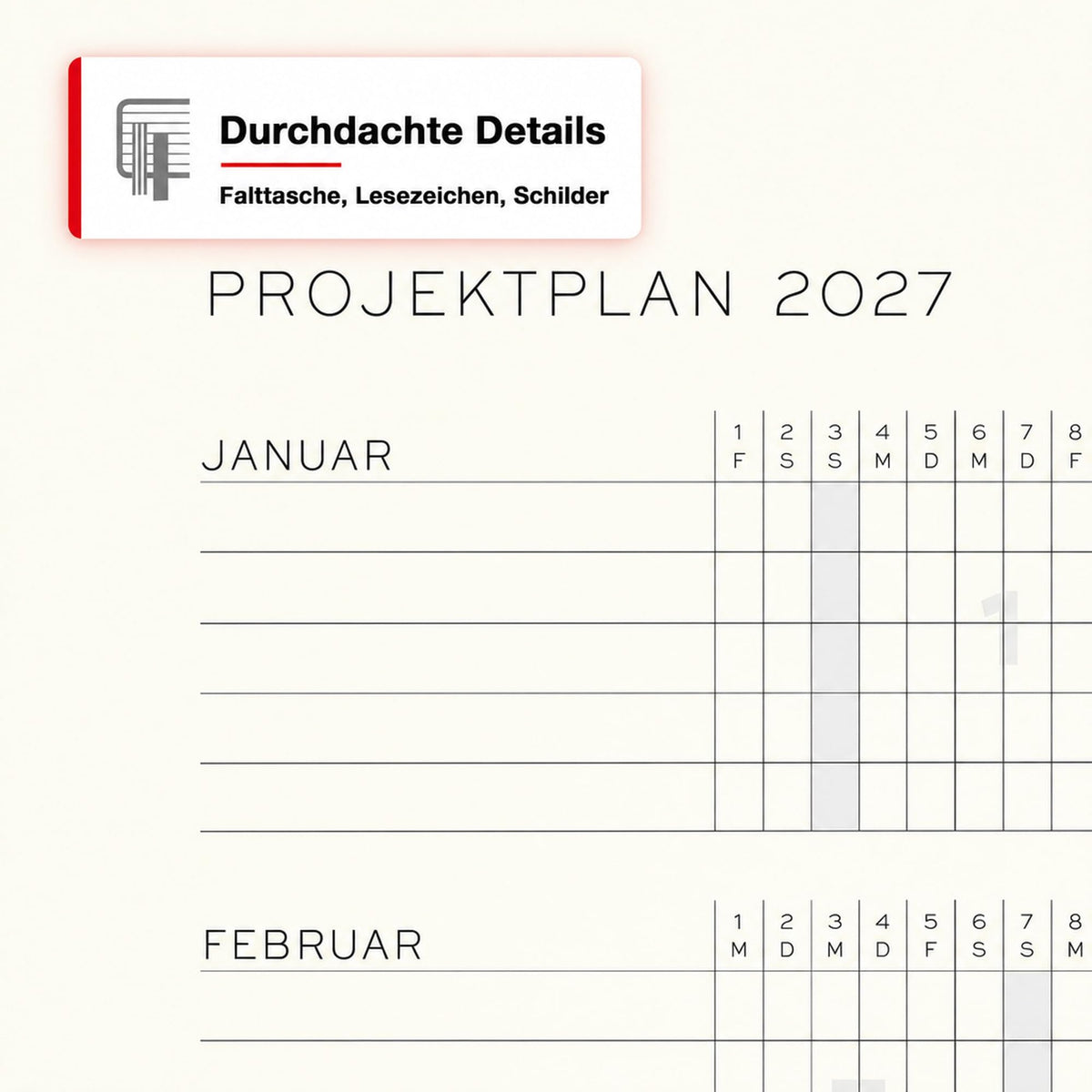 LEUCHTTURM1917 calendar săptămânal 2027 Compoziție (B5) cu caiet - planificator german de întâlniri, Dusty Rose, ianuarie-decembrie 2027, prezentare săptămânală în stânga + pagina de note în dreapta - 400039