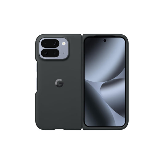 Case with Pixelsnap for Google Pixel 10 Pro Fold - Durable Protection - Stain-Resistant Silicone - Google Pixel Case - Obsidian (Made by Google) - GA09846-WW