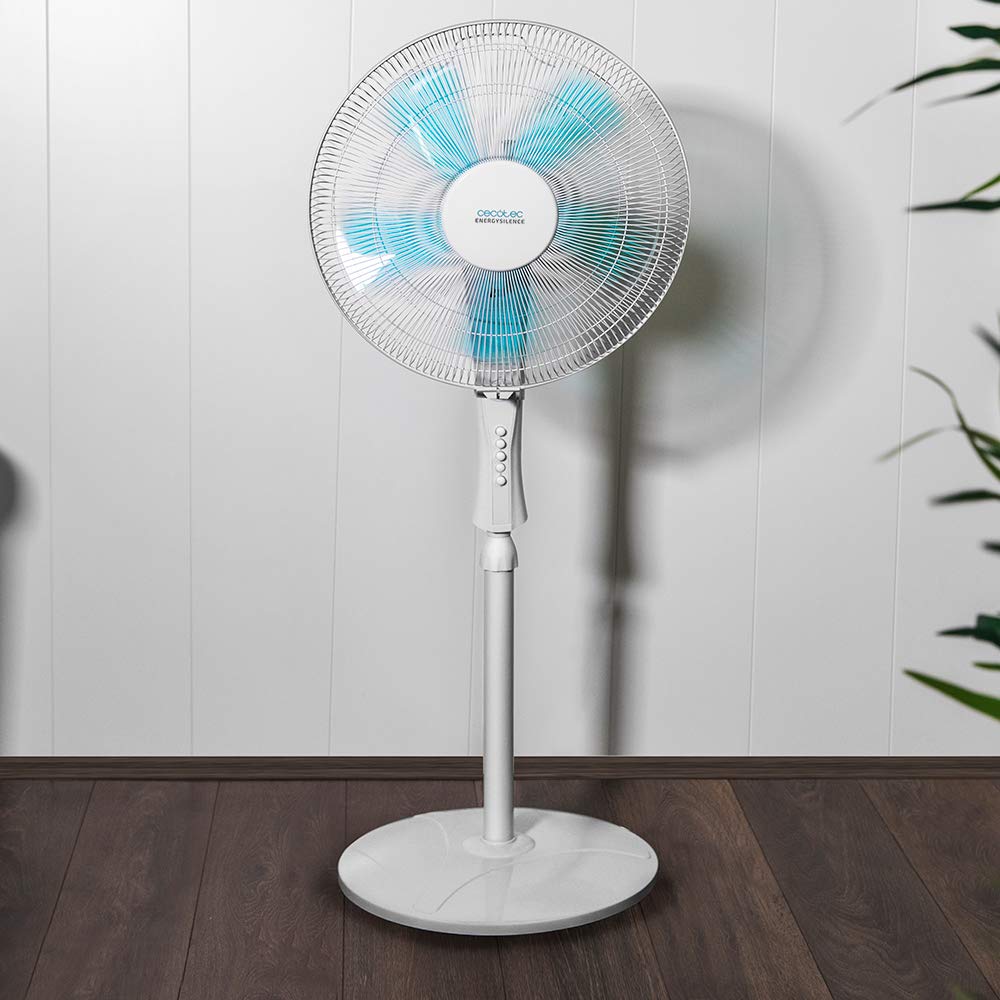 Freestanding fan Cecotec EnergySilence 530 Power Connected 50 W Black (520 Power, White) - 05902