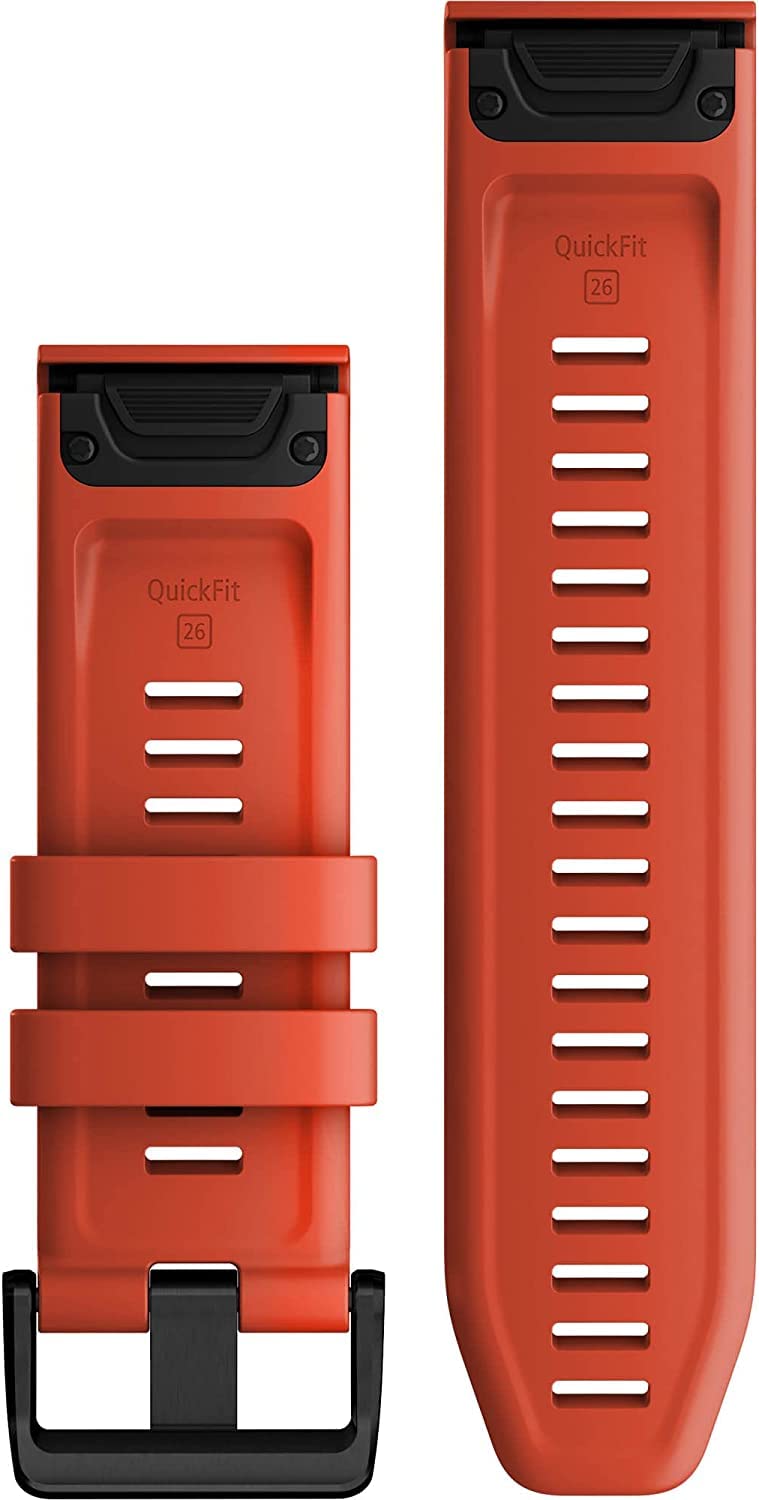 Garmin Quickfit Band 26mm, compatible with selected models of the fenix, epix, Instinct, Forerunner, Approach, Descent, D2, Quatix, and Enduro series, original accessory. - 010-13117-04
