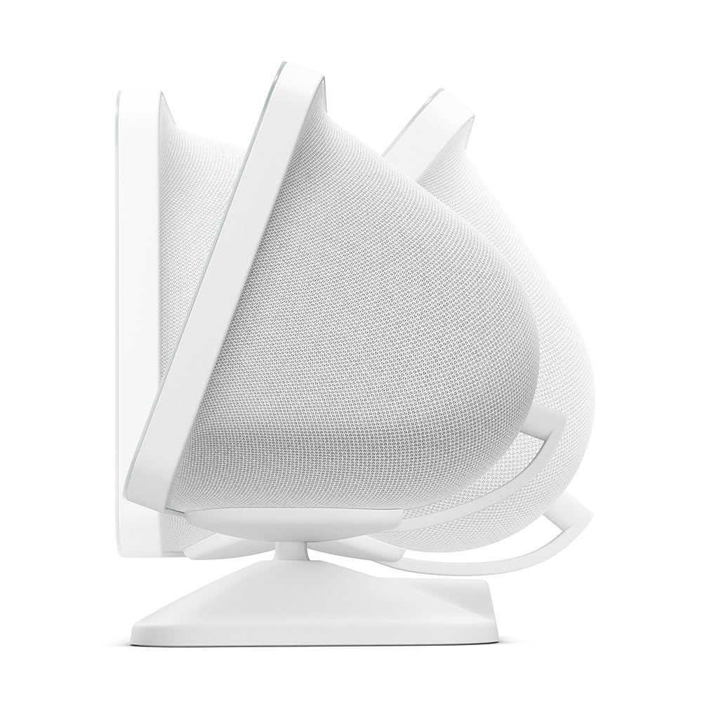 Adjustable Stand with USB-C Charging Port for Echo Show 8 (3rd Gen) | White - 53-033321