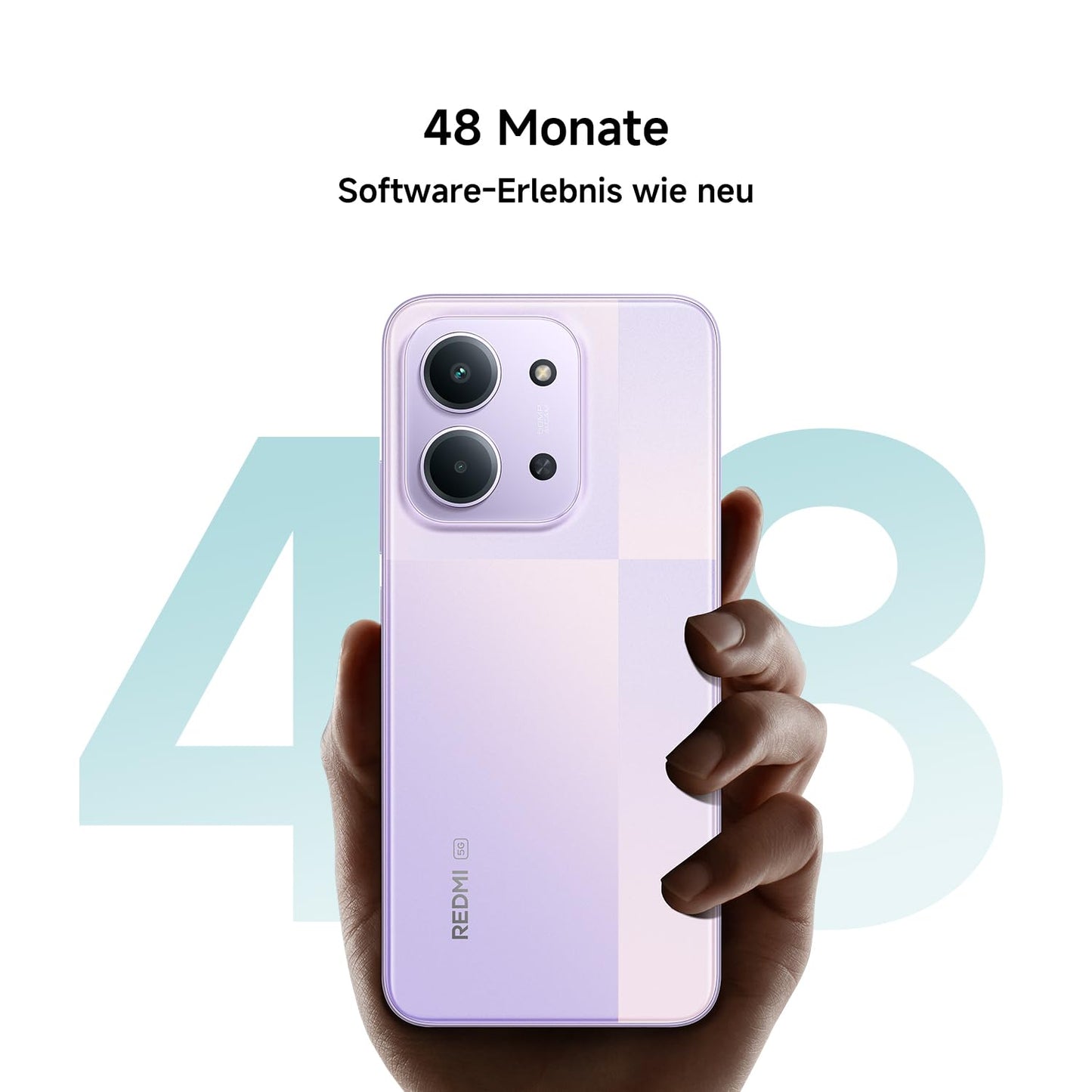 XIAOMI Redmi 15C 5G Smartphone 4+128GB, Unlocked, Mobile Phone with Android, 6.9" 120Hz Display, MediaTek Dimensity 6300 Processor 6nm Octa-Core, 50MP AI Dual Camera, 6000mAh, Twilight Purple - MZB0M9LEU