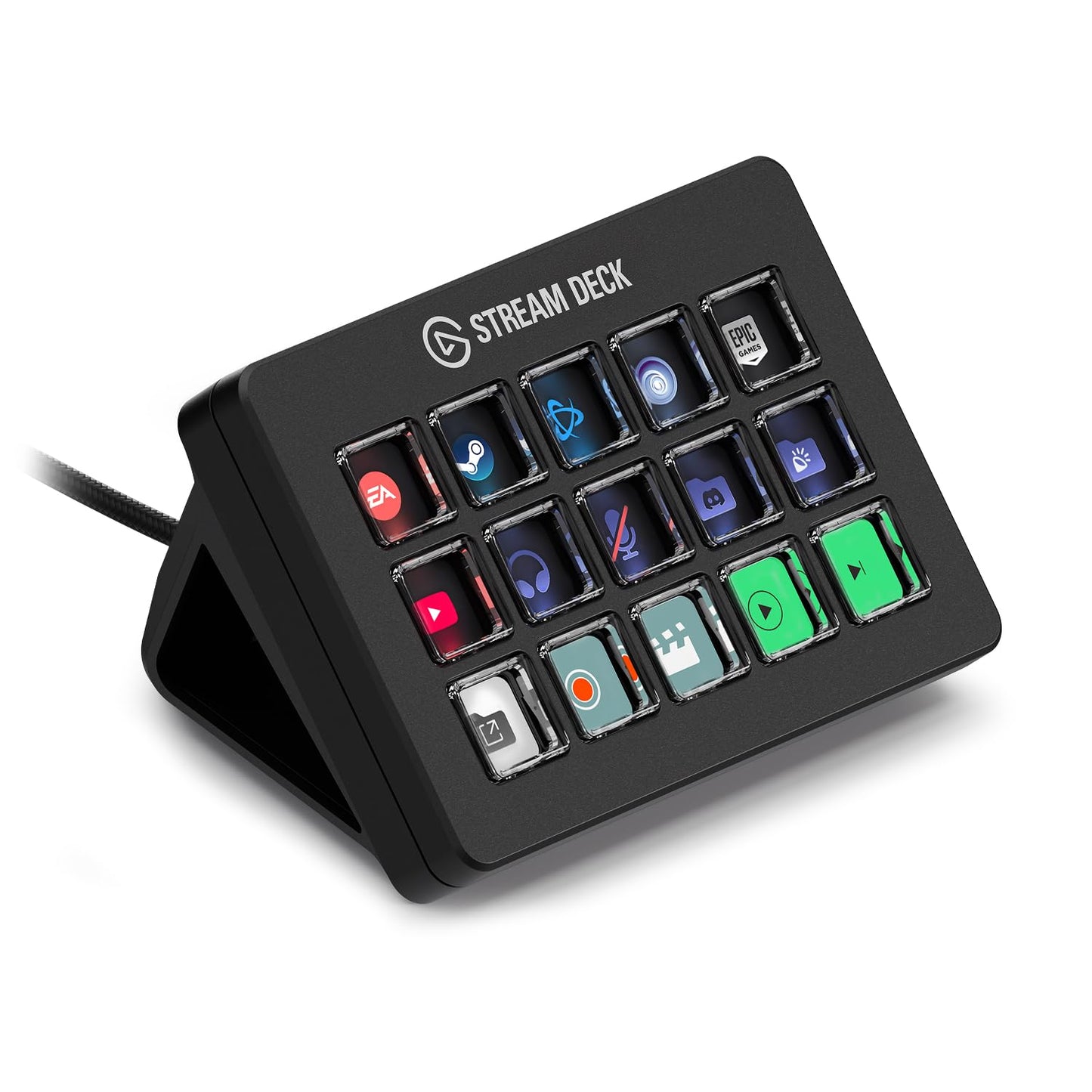 Elgato Stream Deck Scissor Keys, Workflow Controller - 20GBL9901