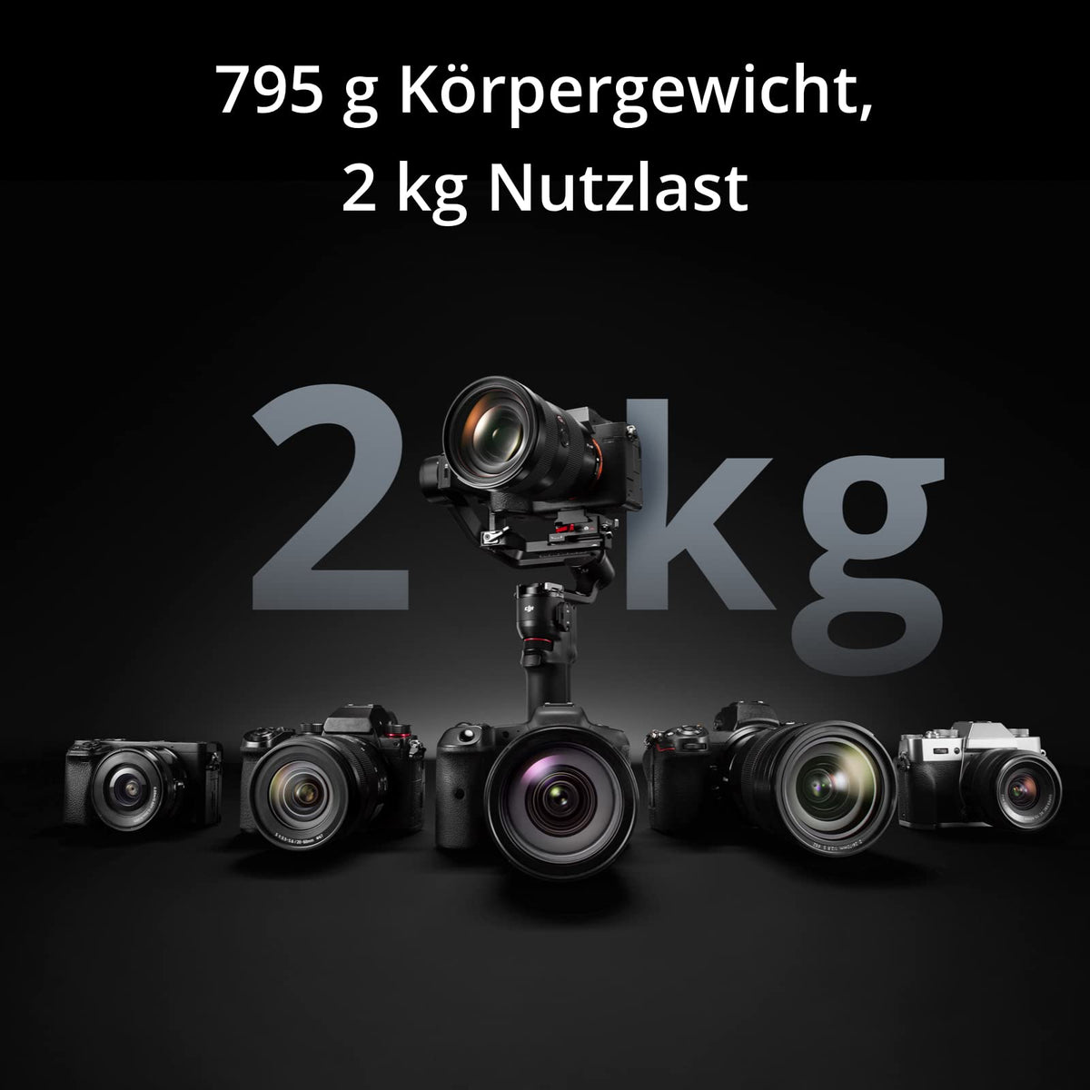 DJI RS 3 Mini, Camera Gimbal Stabilizer, Canon/Sony/Nikon/Fujifilm - P20M