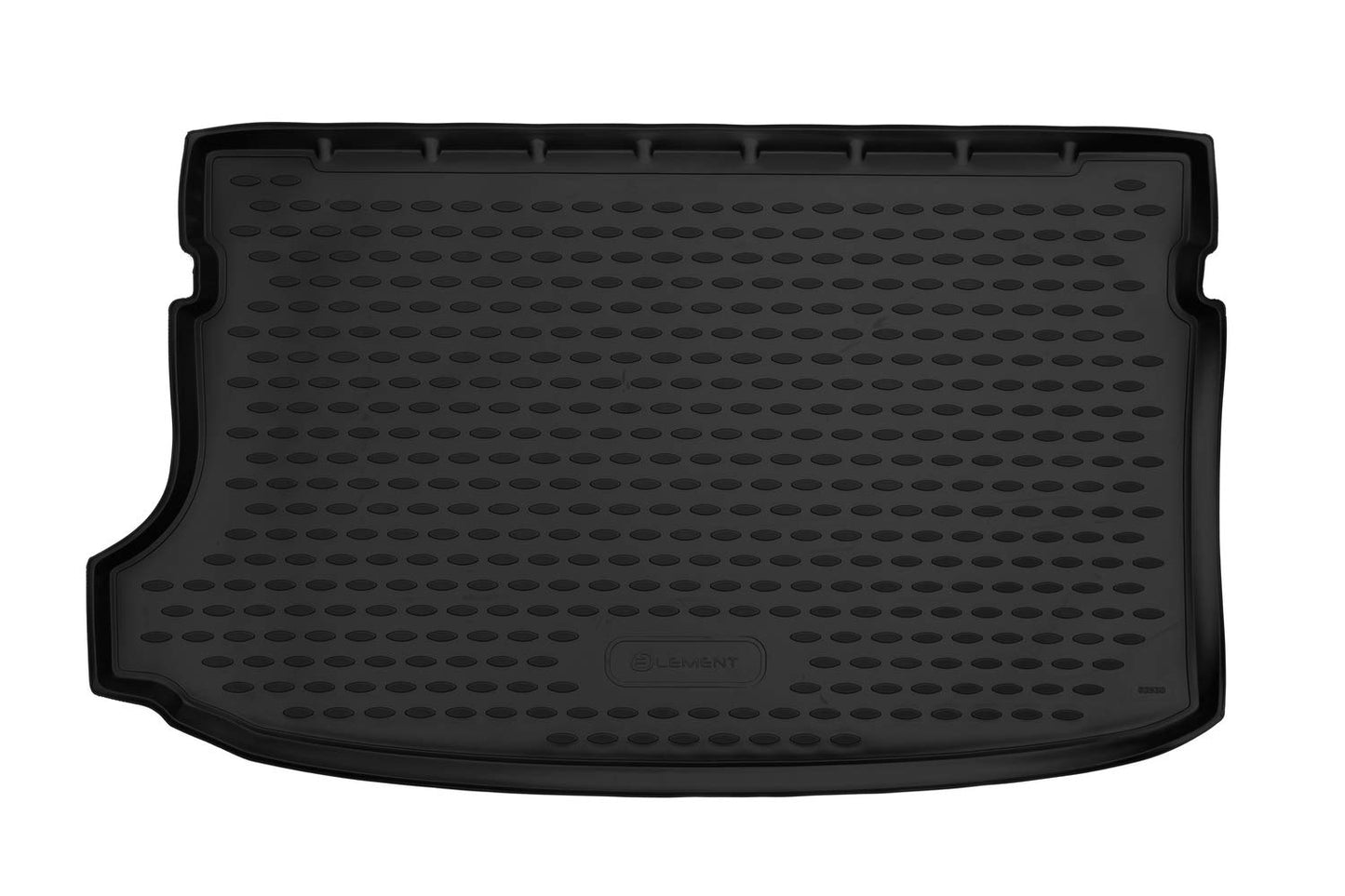 Element precisely fitting premium anti-slip boot mat suitable for VW T - Cross 2018- upper landing floor 100% custom-fit anti-slip car mat, rubber car mat, trunk protective mat - HromTech