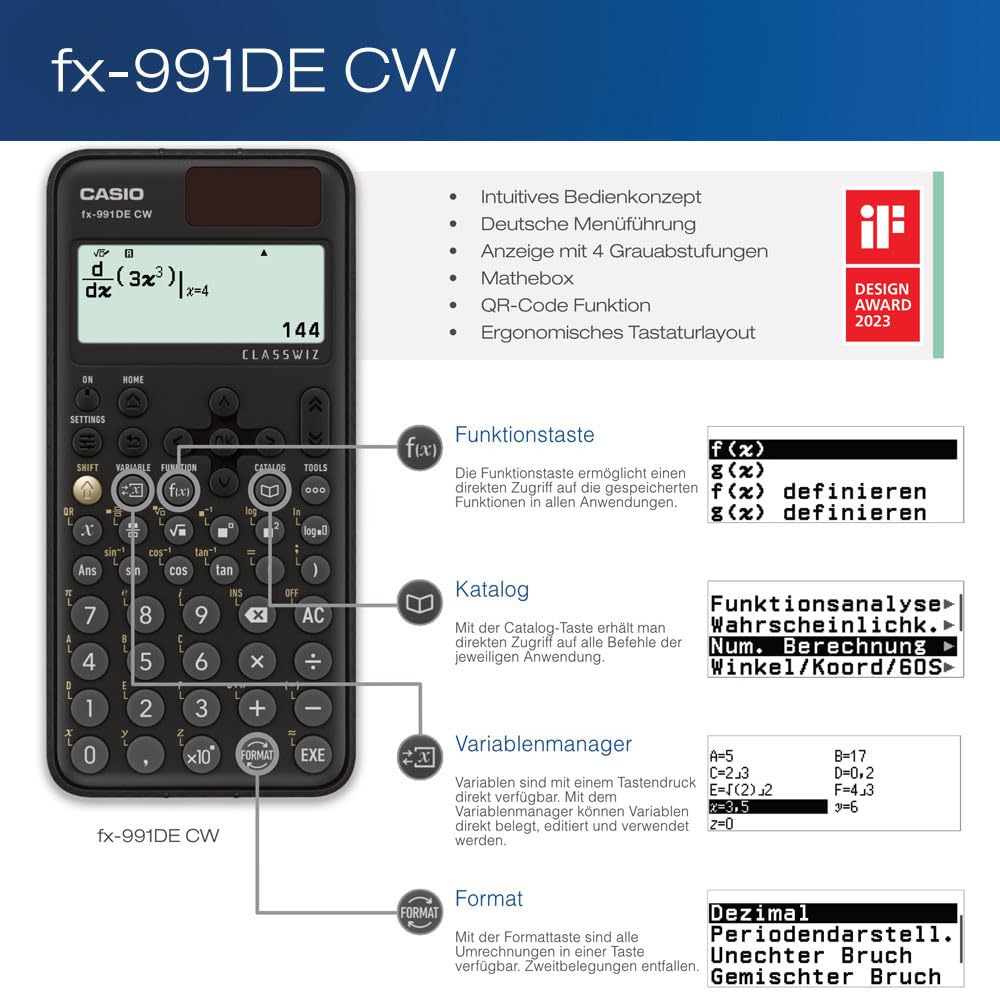 Casio ClassWiz fx-991DE CW Space Monkey FX-991DEX-CASE-MK-E
