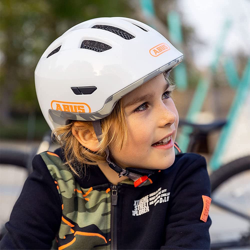ABUS Unisex Bicycle Helmet, Pink (Rose Princess), M (50-55 cm) - 67251