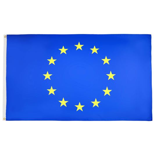 AZ FLAG - European Union Flag - 250x150 cm - Europe Large Flag 100% Polyester with Brass Eyelets - 300g - K_298