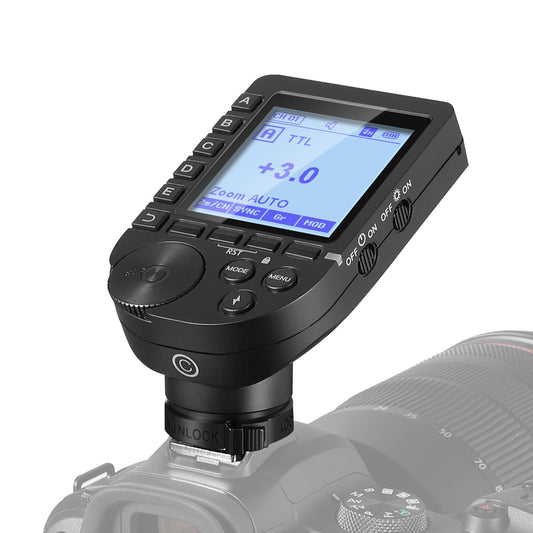 NEEWER Îmbunătățit QPRO-C TTL declanșator de blitz fără fir compatibil cu Canon