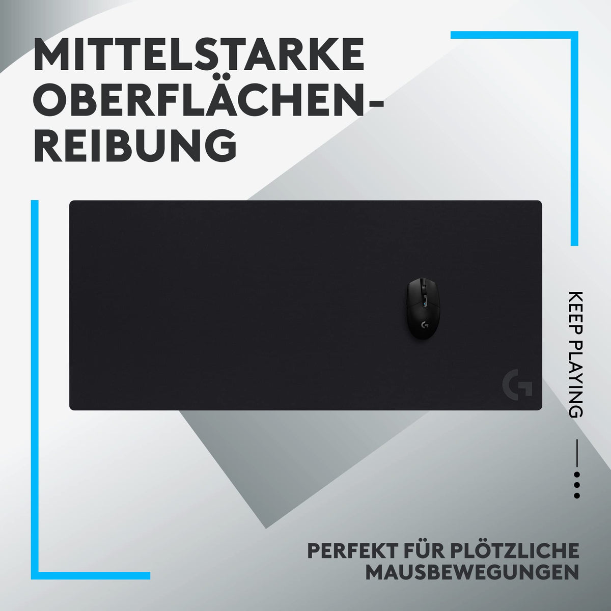 Logitech G G840 Extra Large Gaming Mouse Pad - 943-000778