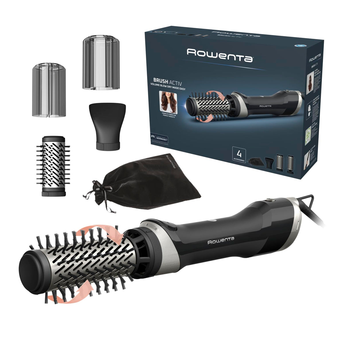 Rowenta Brush Activ' Renewal Rotating Hot Air Brush UB9530 - UB9530F0