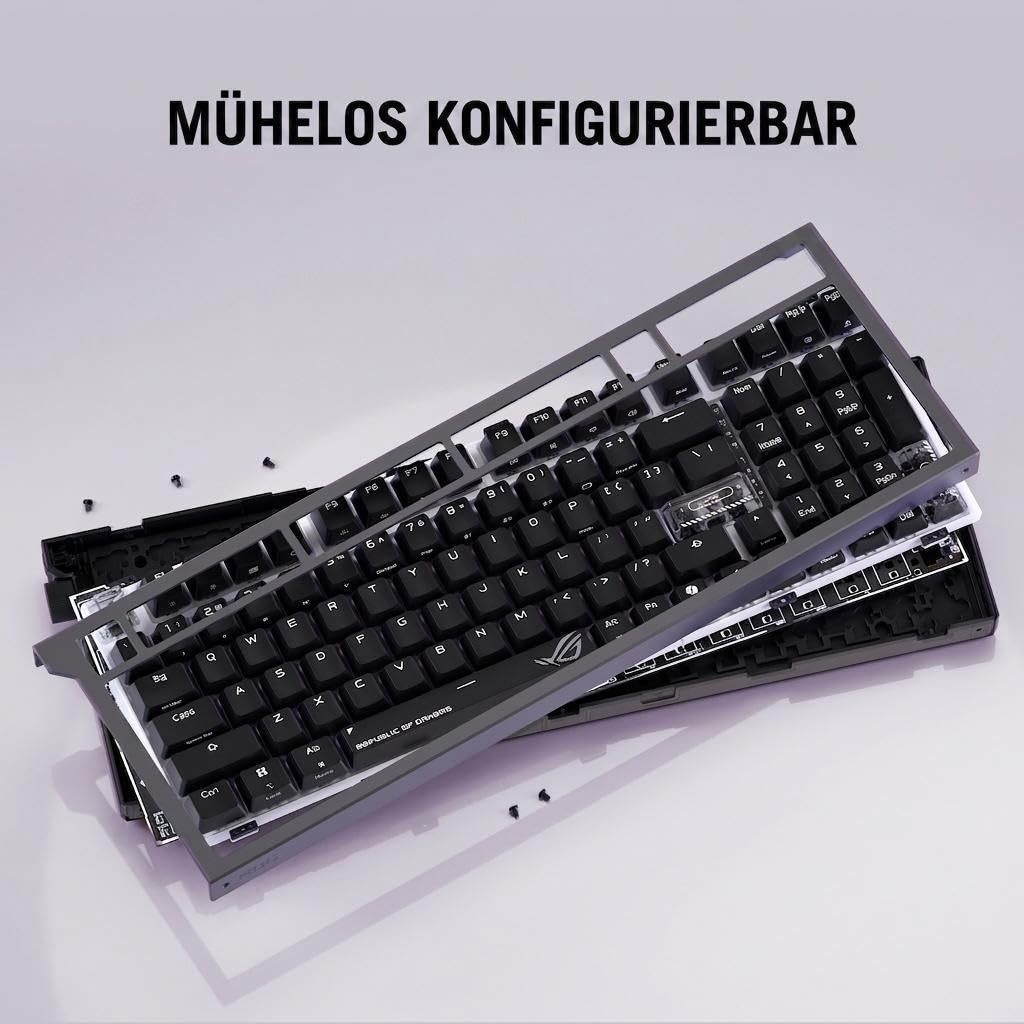 ASUS ROG Strix Morph 96 Wireless Custom Gaming Keyboard - 90MP04IF-BKDA03