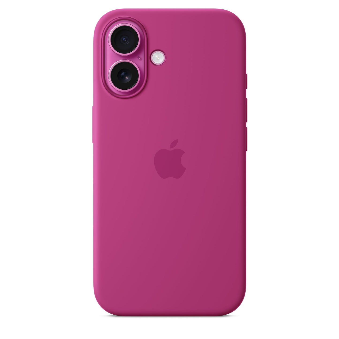 Apple iPhone 16 Silicone Case with MagSafe - Fuchsia  - MYY53ZM/A