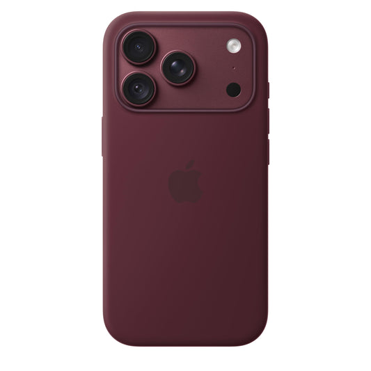 Carcasa din silicon Apple iPhone 18 Pro cu MagSafe - Burgundă - MK8U4ZM/A