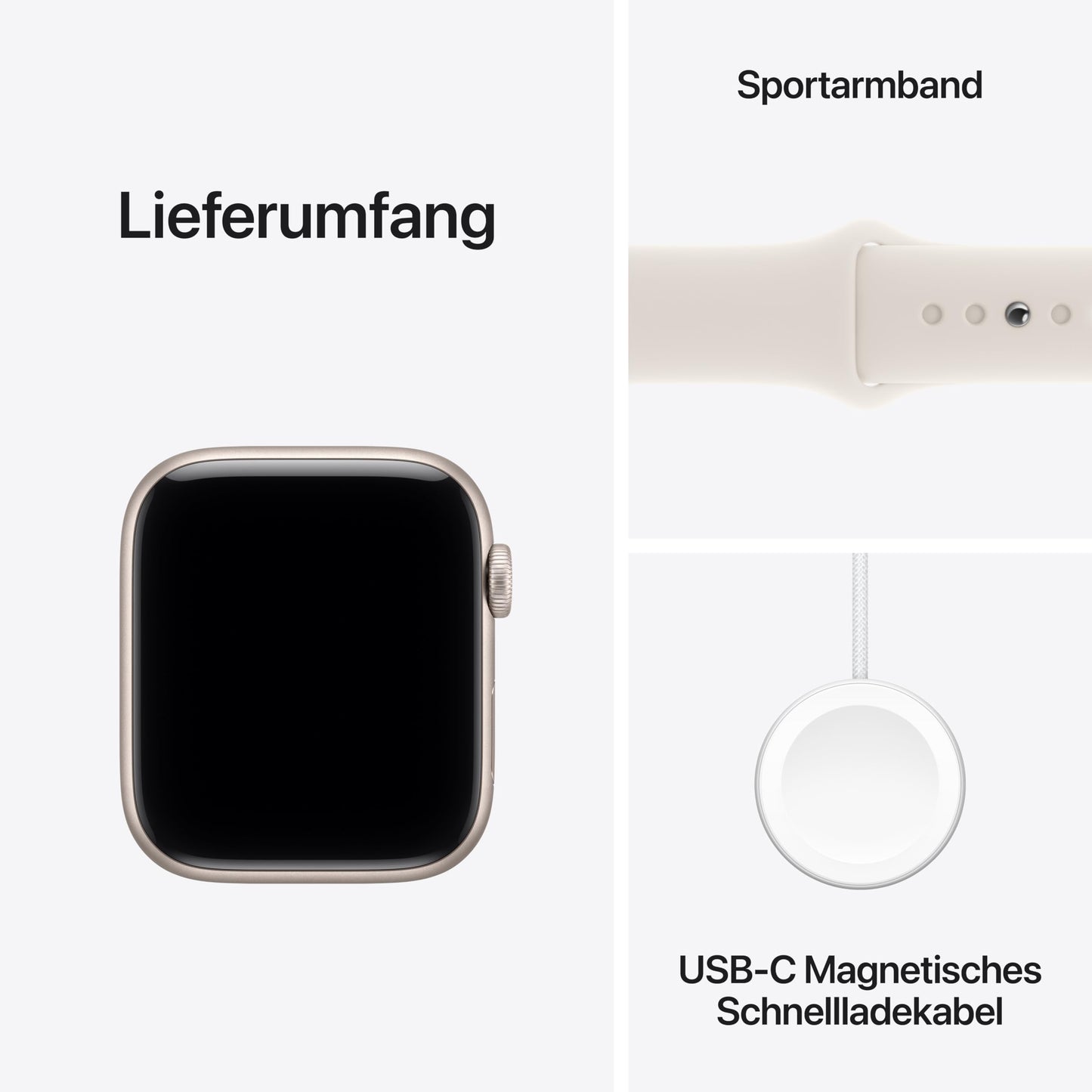 Apple Watch SE 3 GPS 44mm Midnight (MEHG4ZR/A)