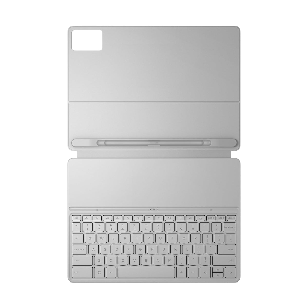 Lenovo Folio Keyboard for Idea Tab Plus | Cloud Gray - ZG38C07509