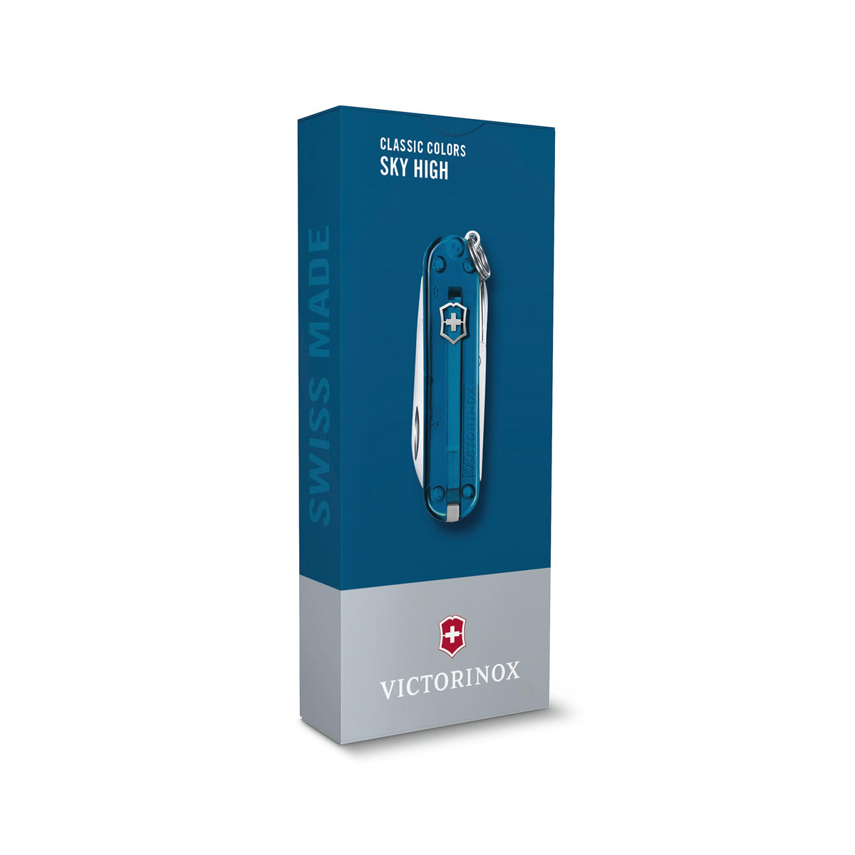 Victorinox Swiss Army Knife Classic SD Multitool, 7 Functions, Red - 0.6223.T61G