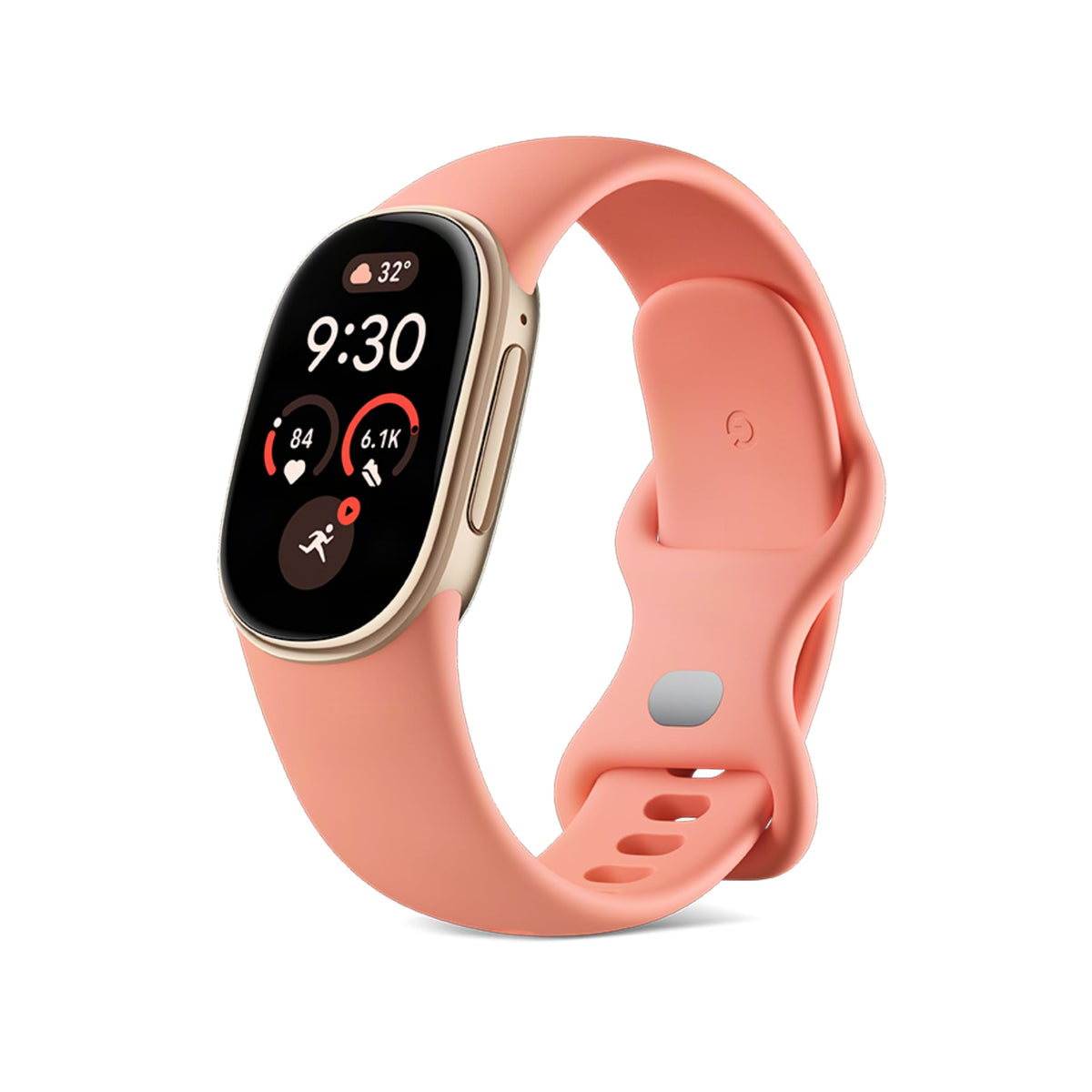 Google Fitbit Edge Carcasă în Champagne Gold/Brățară sport în Canyon - GA11586-EU
