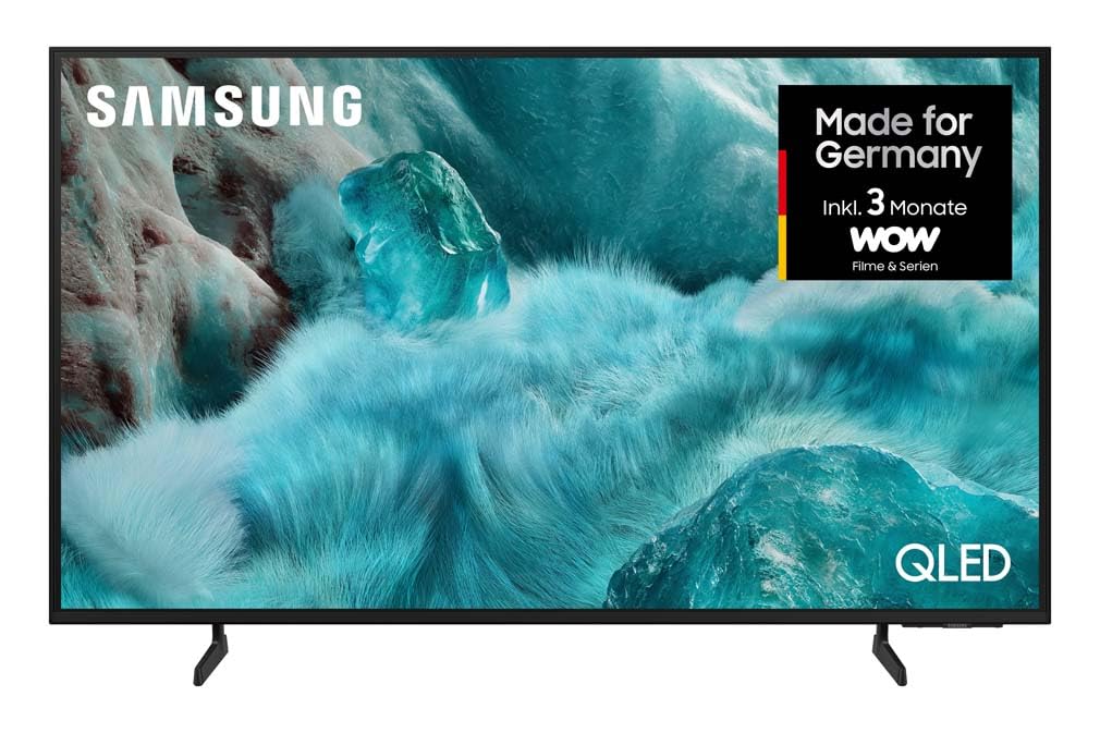 Samsung QLED Q7F2 4K 55 inch (138 cm) UHD TV, Q4 AI Processor, Quantum Dot for Real Colors, 4K Upscaling, Knox Security, Gaming Hub, Free Content, Samsung Vision AI Smart TV - GQ55Q7F2AU