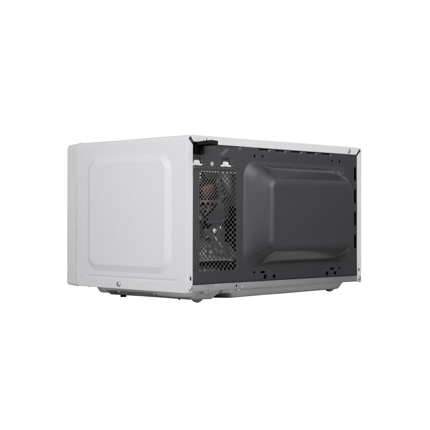 LG MS2082H Solo microwave (20 L, 700 W) with easy operation (5 power levels, double rotary control, LED lighting), white