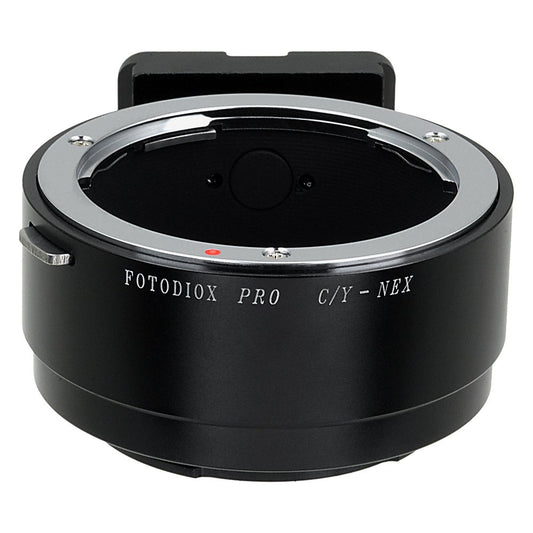 Fotodiox Pro Lens Mount Adapter Compatible with Contax/Yashica (CY) Lenses on Sony E-Mount Cameras - CY-NEX-PRO