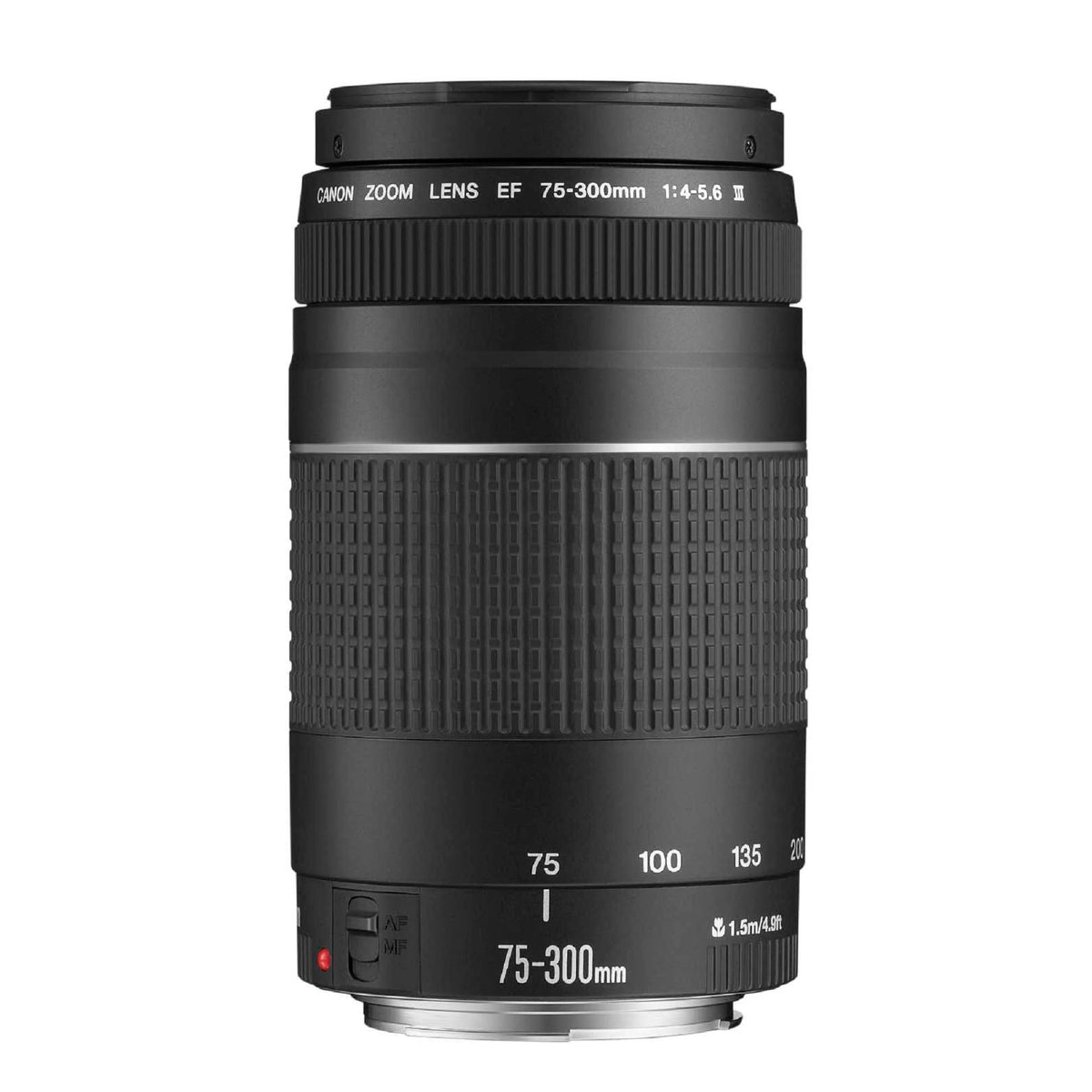 Canon EF 75-300mm F4.0-5.6 III Zoom Lens (58mm Filter Thread) black - 6473A003[AA]