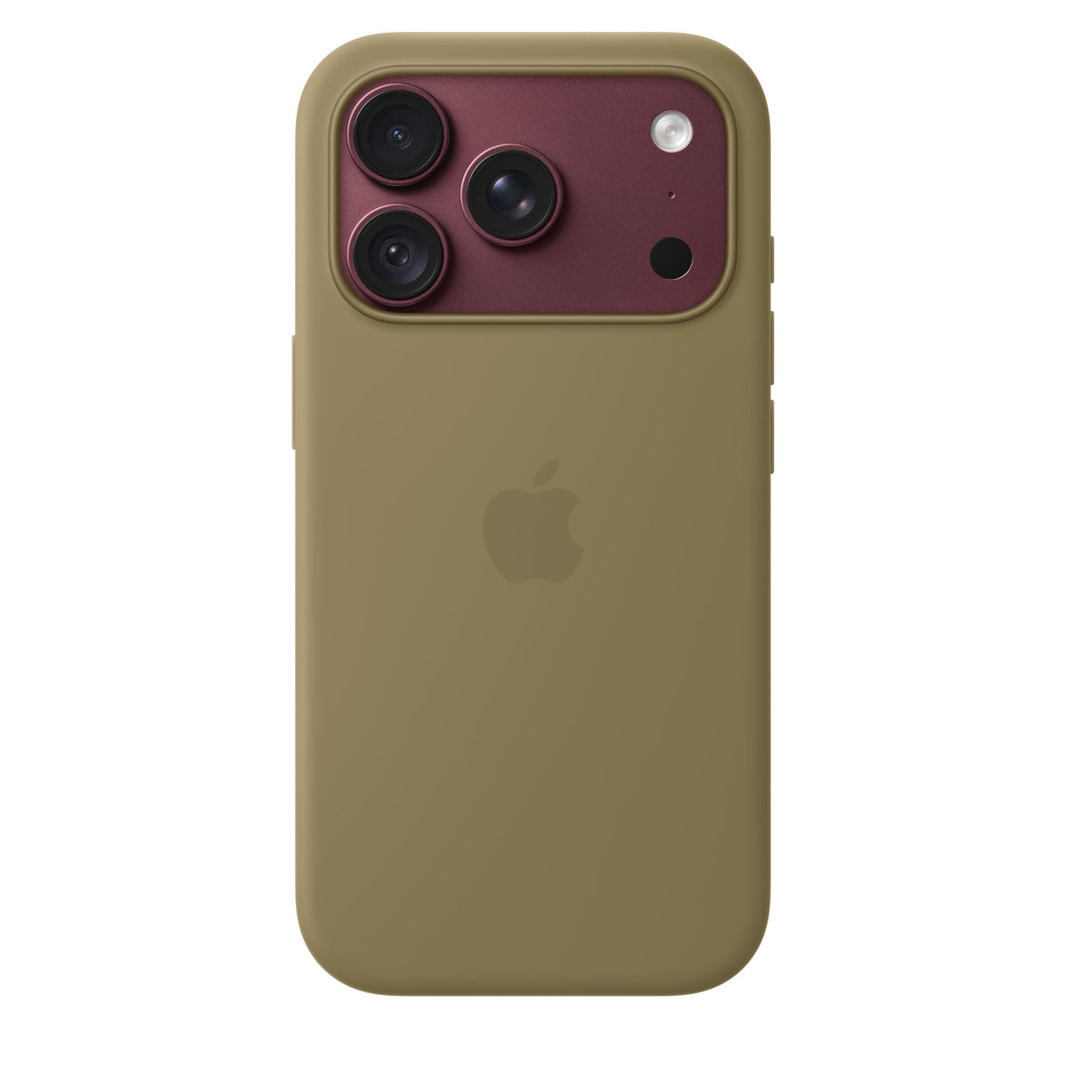 Apple iPhone 18 Pro Carcasă din silicon cu MagSafe - Olive - MK8V4ZM/A