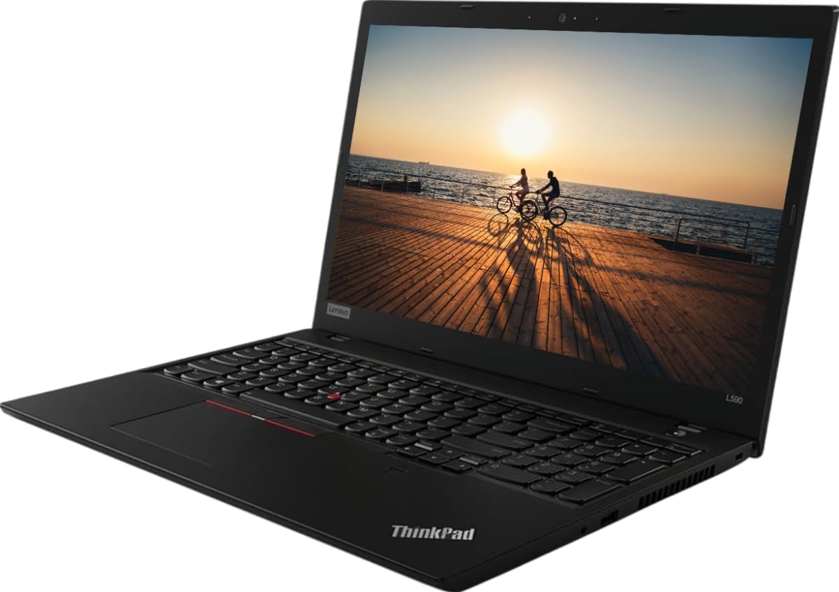 Lenovo Thinkpad L590 Business Laptop, 15.6 inches (1366x768), Intel Core i5-8265U, 16 GB RAM, 512 GB SSD, US QWERTY keyboard, Windows 11 Pro (Refurbished)