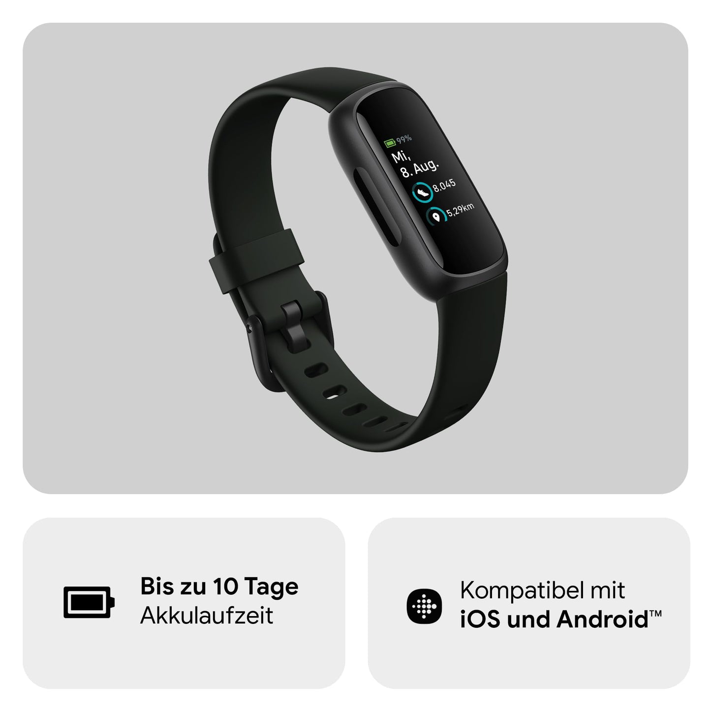 Google Fitbit Inspire 3 - FB424BKBK