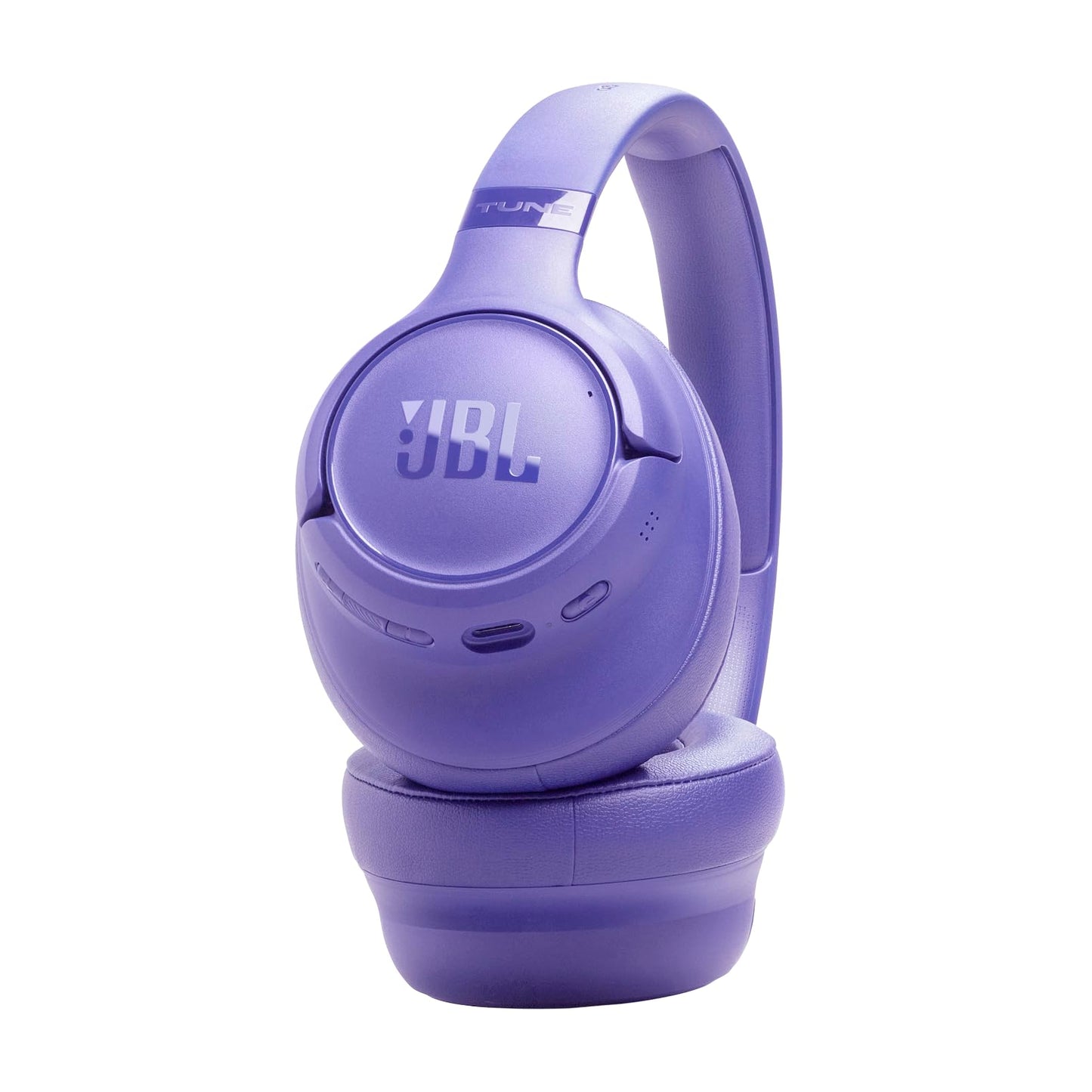 JBL Tune 730 BT Wireless Over-Ear Headphones with JBL Pure Bass Sound, Up to 76 hours of music playback, Bluetooth 6.0, lightweight, foldable design, Google Fast Pair, Microsoft Swift Pair, Lavender - JBLT730BTLAV