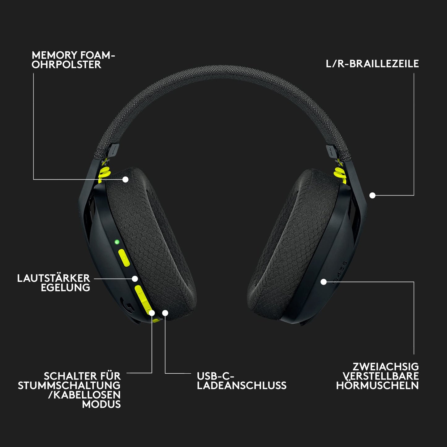 Logitech G502 HERO + Logitech G435 Set