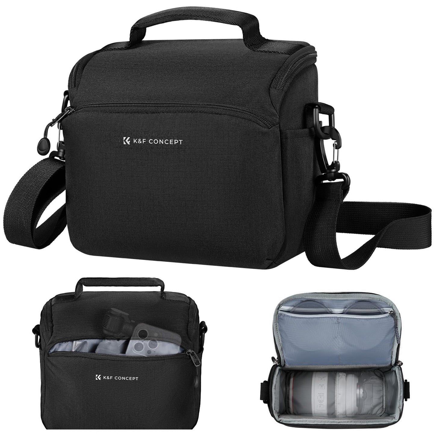 K&F CONCEPT camera backpack camera bag, SLR bags shoulder bag, camera bag liner bag, photo bag for photographers Suitable for everyday use - JPKF13.179US