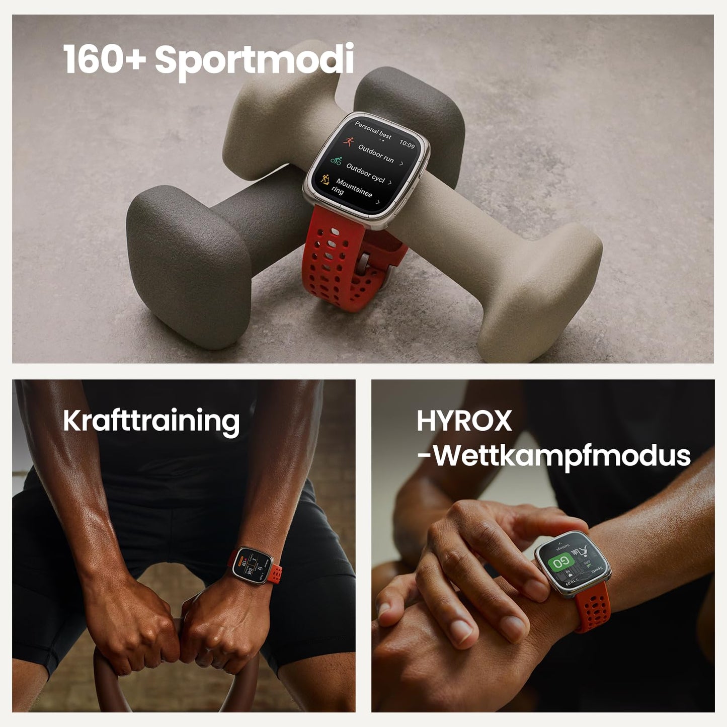 Amazfit Active 2 Smartwatch 43mm 1.75" AMOLED display, offline maps with GPS, 10 days battery, 160+ sports modes, waterproof, heart rate & sleep tracker for Android & iPhone, black leather strap