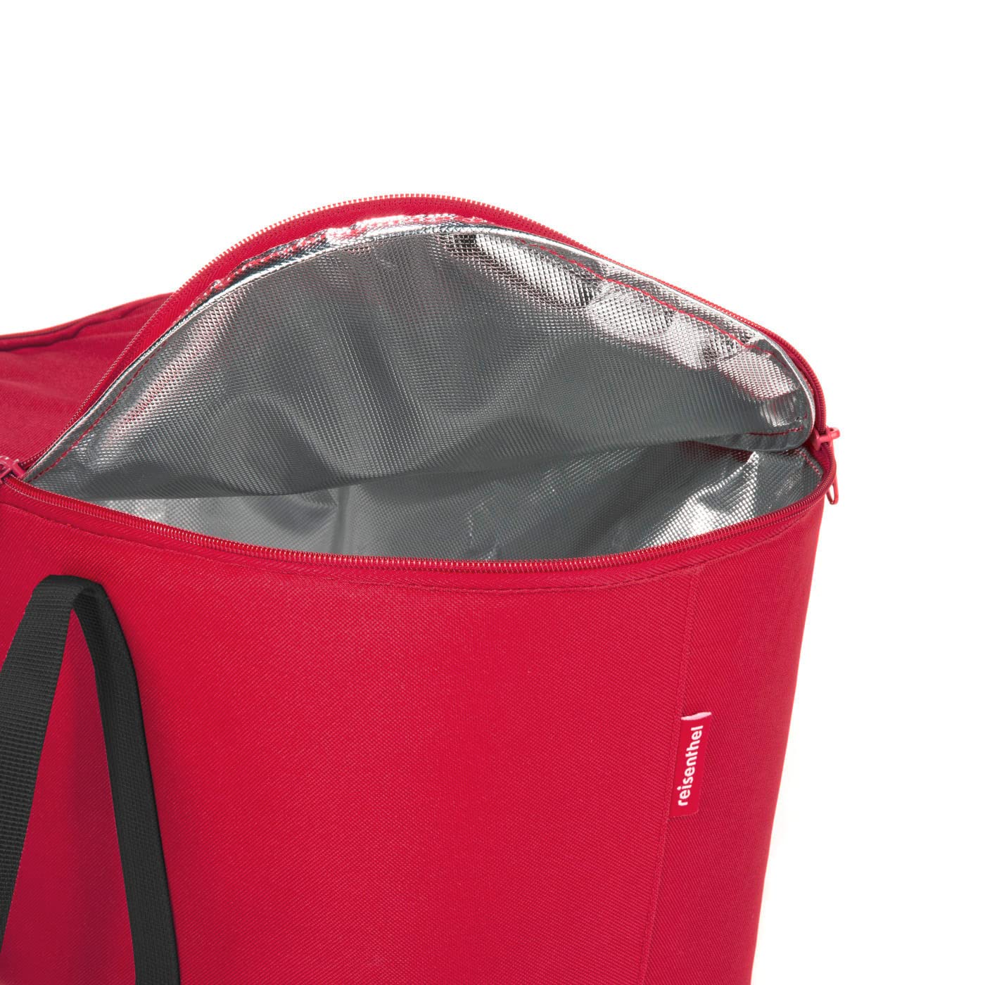 reisenthel coolerbag in red – cooler bag made of high-quality polyester fabric – ideal for picnics, shopping and on the go - UH3004