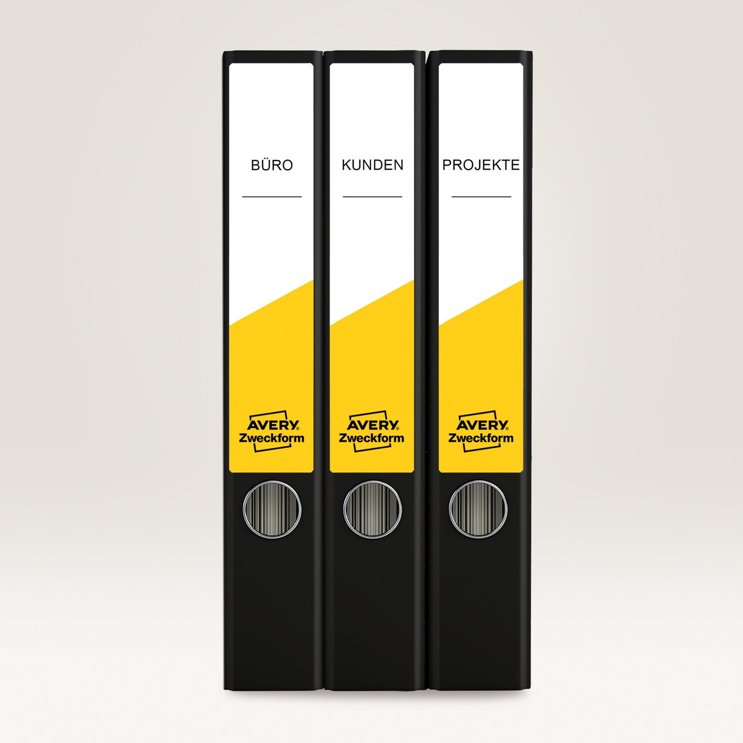 AVERY Zweckform L6060-100 folder spine labels (800 spine labels with ultragrip, 34x192mm on A4, narrow/short, self-adhesive, completely opaque, printable folder labels) 100 sheets, white