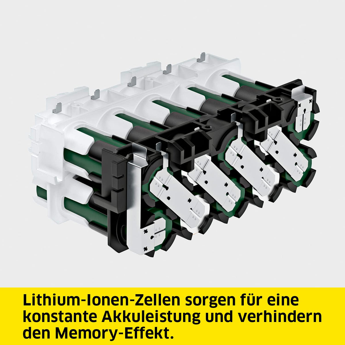Kärcher 36 V Starter Kit 36/25, 36 V/2.5 Ah battery with fast charger, lithium-ion battery, charging time: fully charged in less than 1.5 hours, compatible with all devices in the 36 V Battery Power platform. - 2.445-064.0
