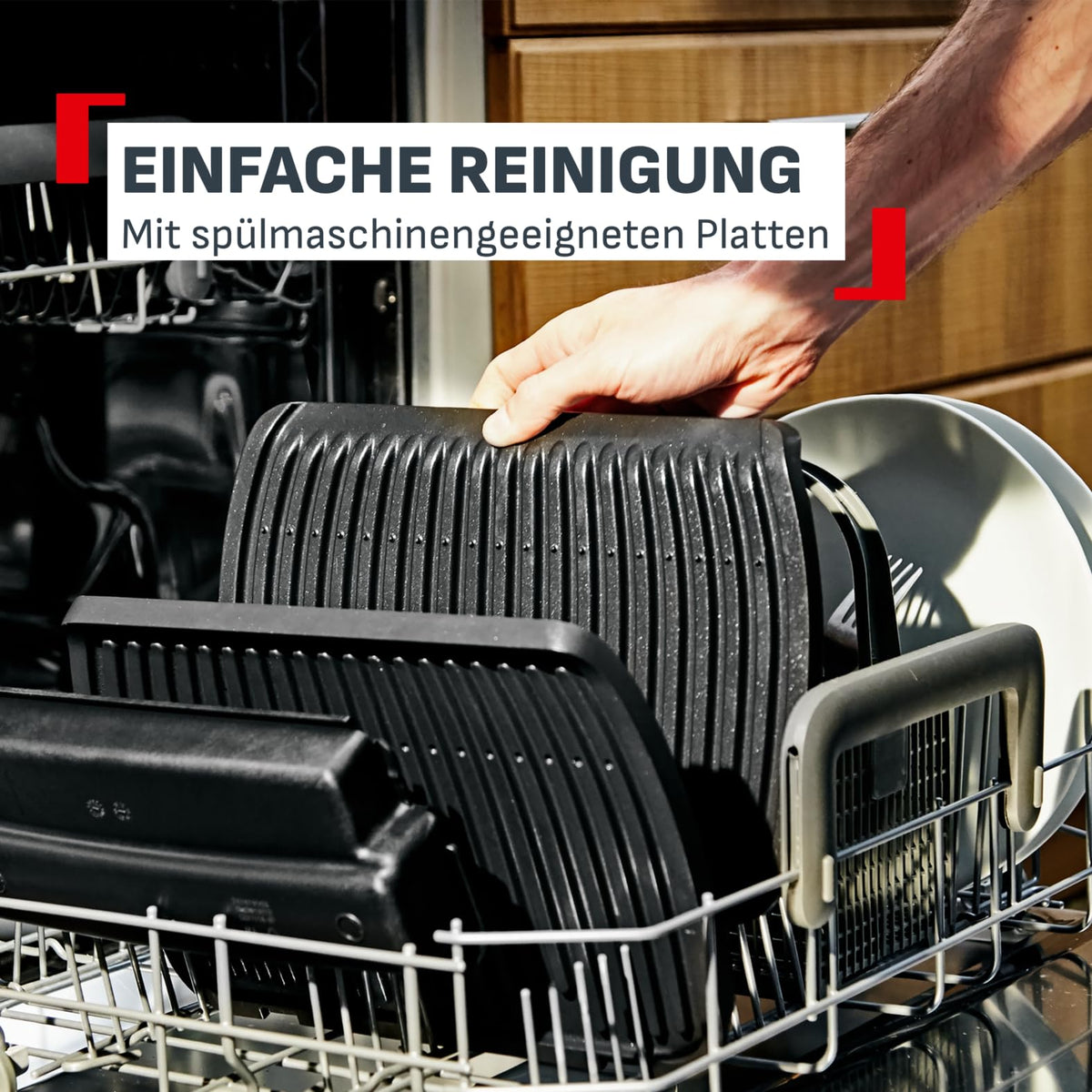 Tefal OptiGrill Elite Grill de contact, 12 programe de grătar electrice automate, display digital cu indicator de nivel de gătire, plăci detașabile, grătar electric, oțel inoxidabil, GC750D16