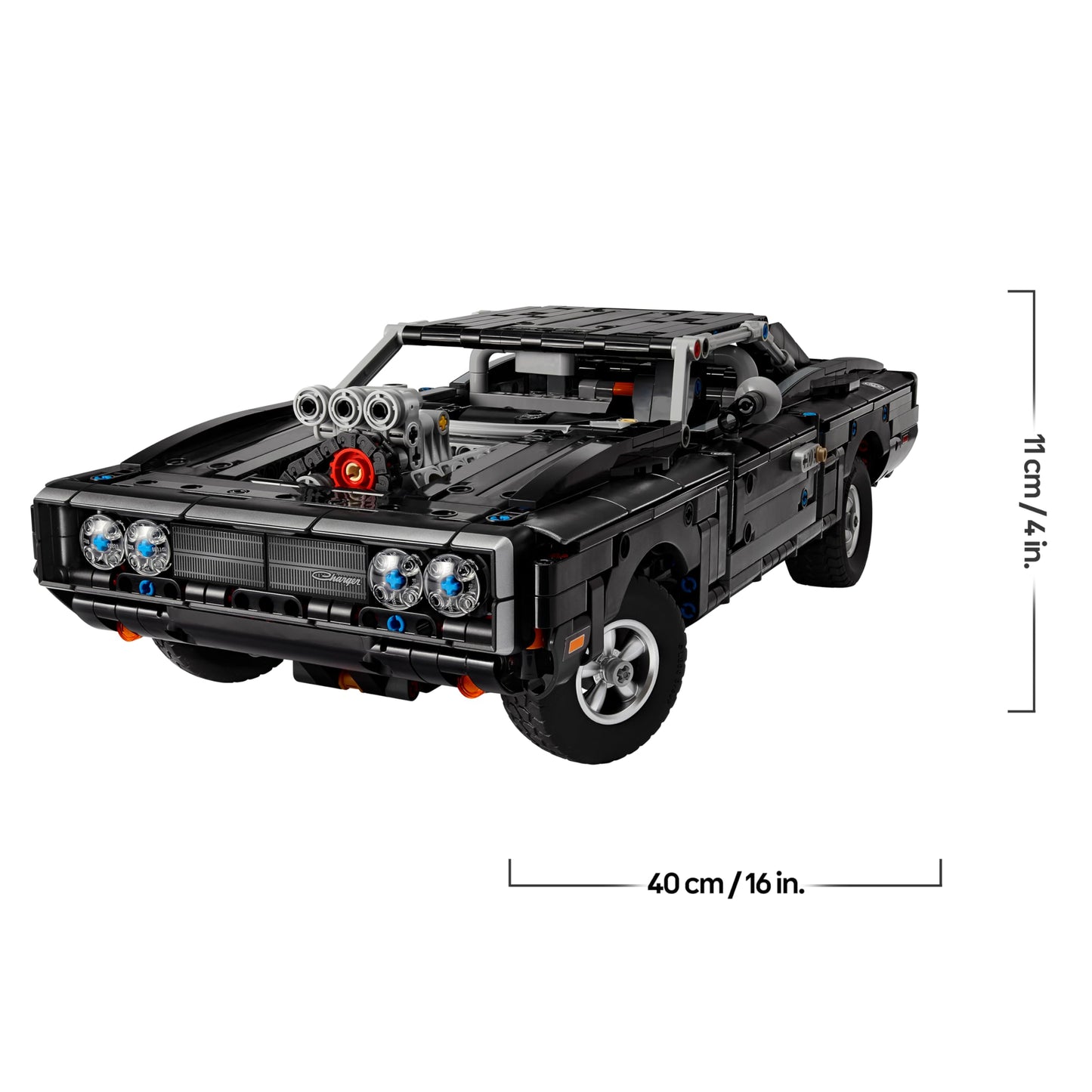 LEGO Technic Fast and Furious Dodge Charger R/T car - model car for adults - collector's set with V8 engine and suspension - nostalgic gift for film fans - 42231