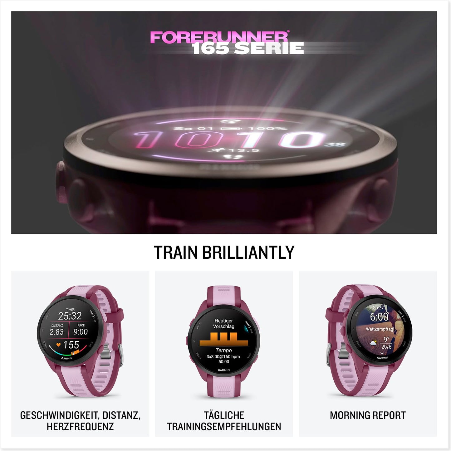 Garmin Forerunner 165 Music sports watch