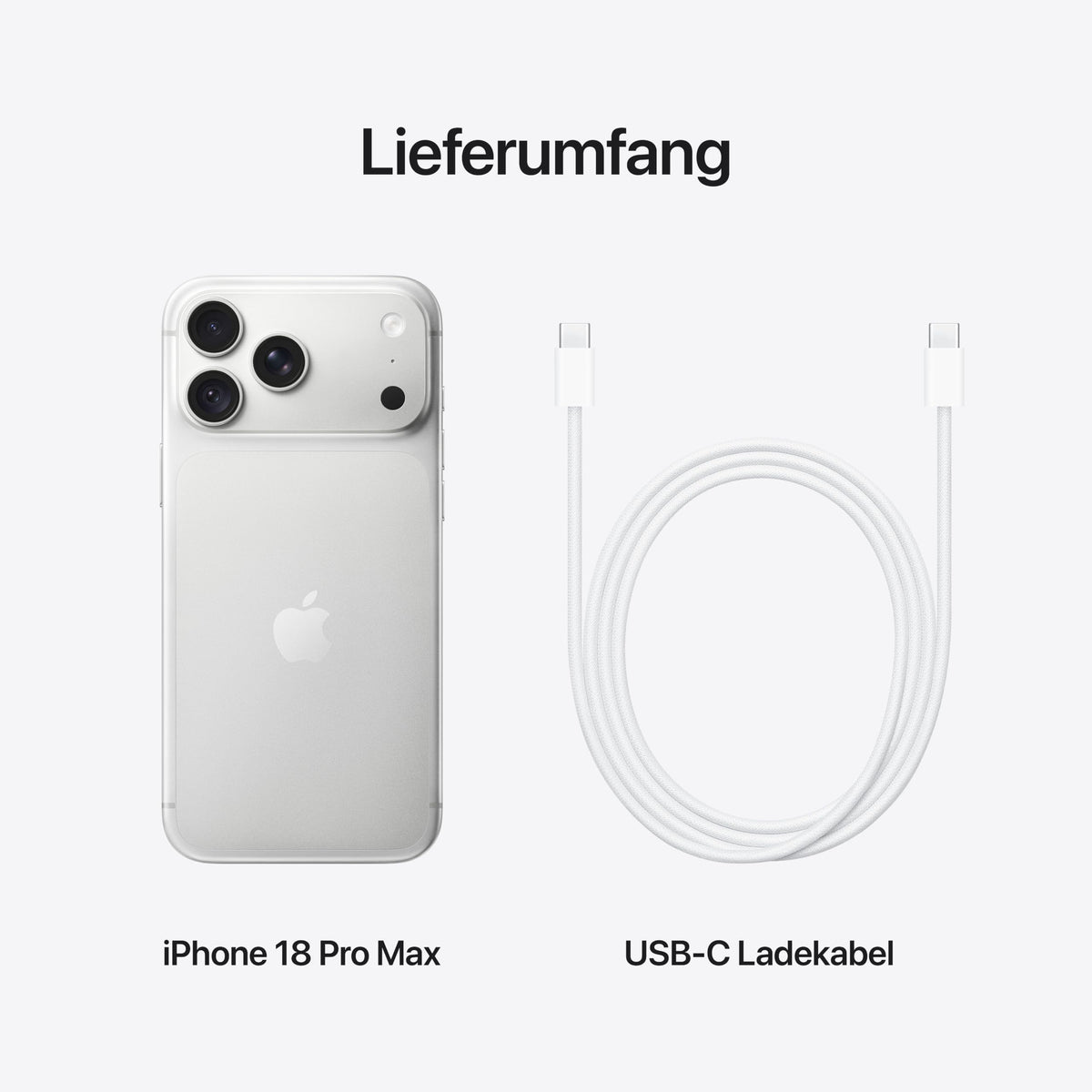Apple iPhone 18 Pro Max 1 TB - Argintiu - MJXY4ZD/A