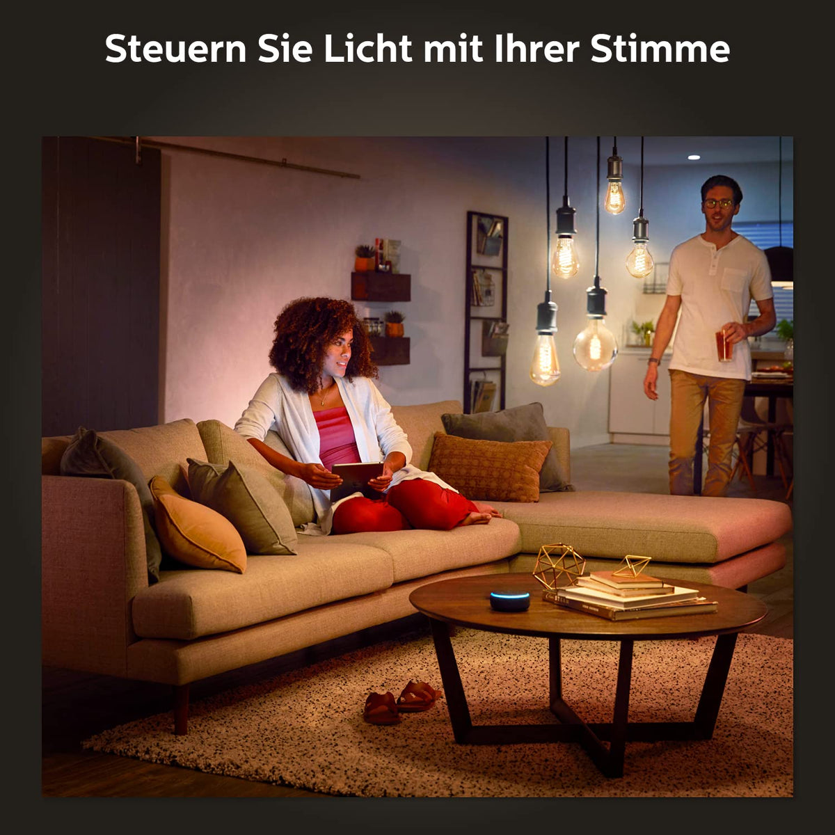 Philips Hue E27 Filament Lamp - 929002477501