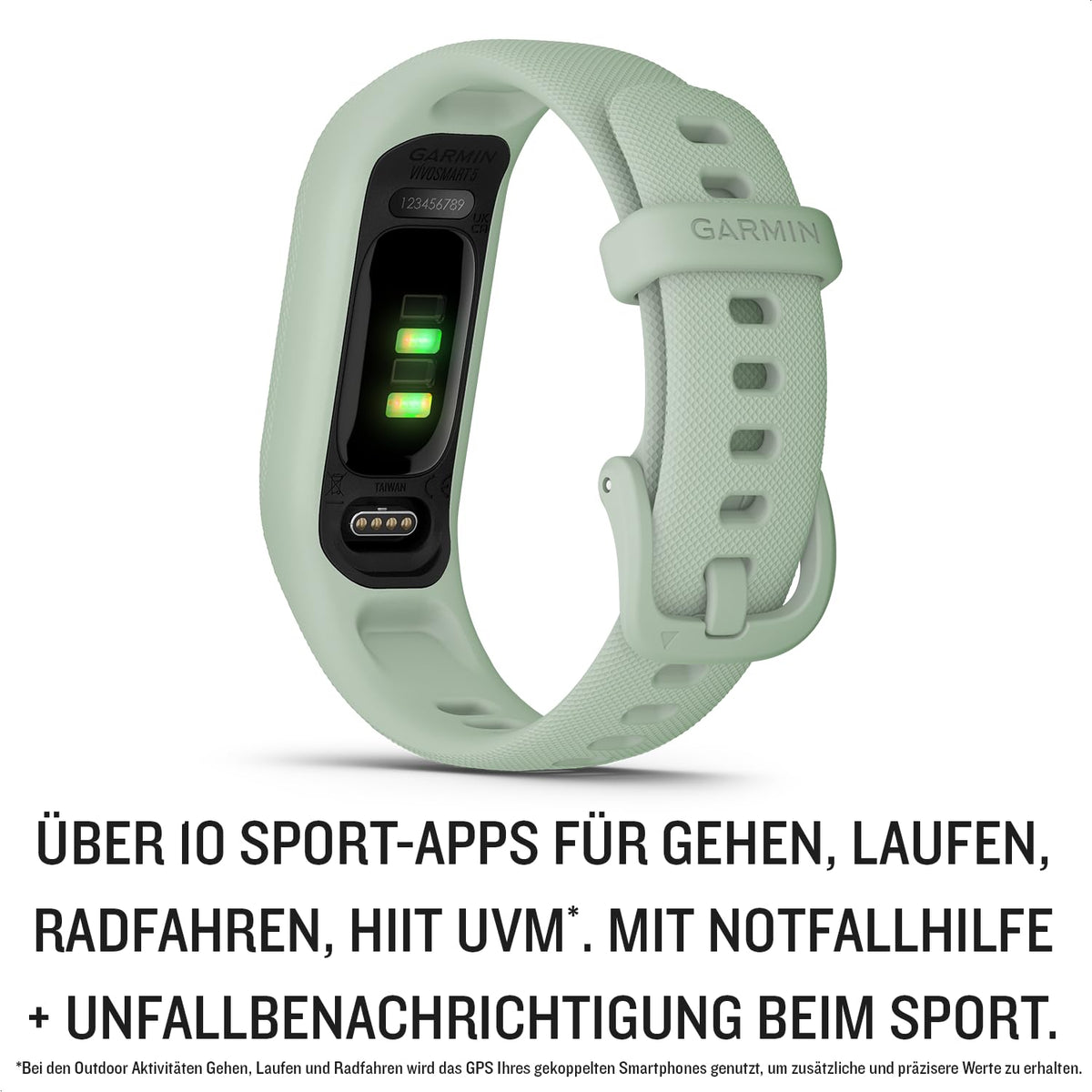 Garmin vívosmart 5, S/M, Fitness-Tracker, Mint - 010-02645-12