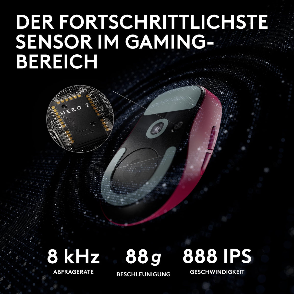 Logitech G PRO X SUPERLIGHT 2 wireless gaming mouse - 910-006798