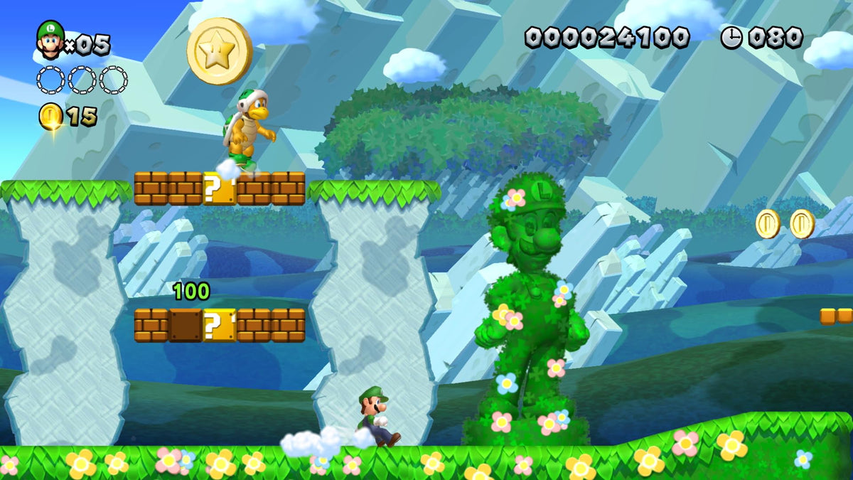 NIN Game New SUPER Mario BROS U Deluxe - 0045496423773