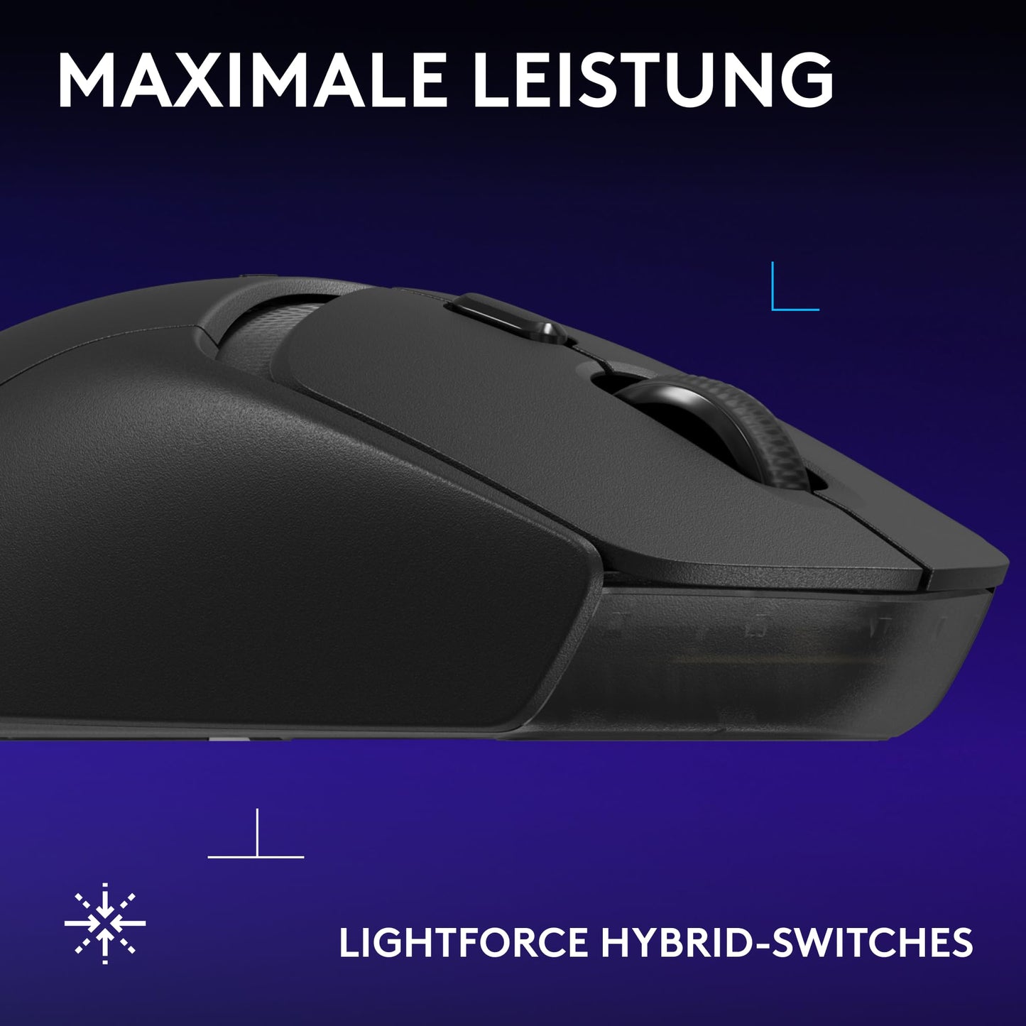 Logitech G G309 Lightspeed Wireless Gaming Mouse + POWERPLAY 2 - 910-005282
