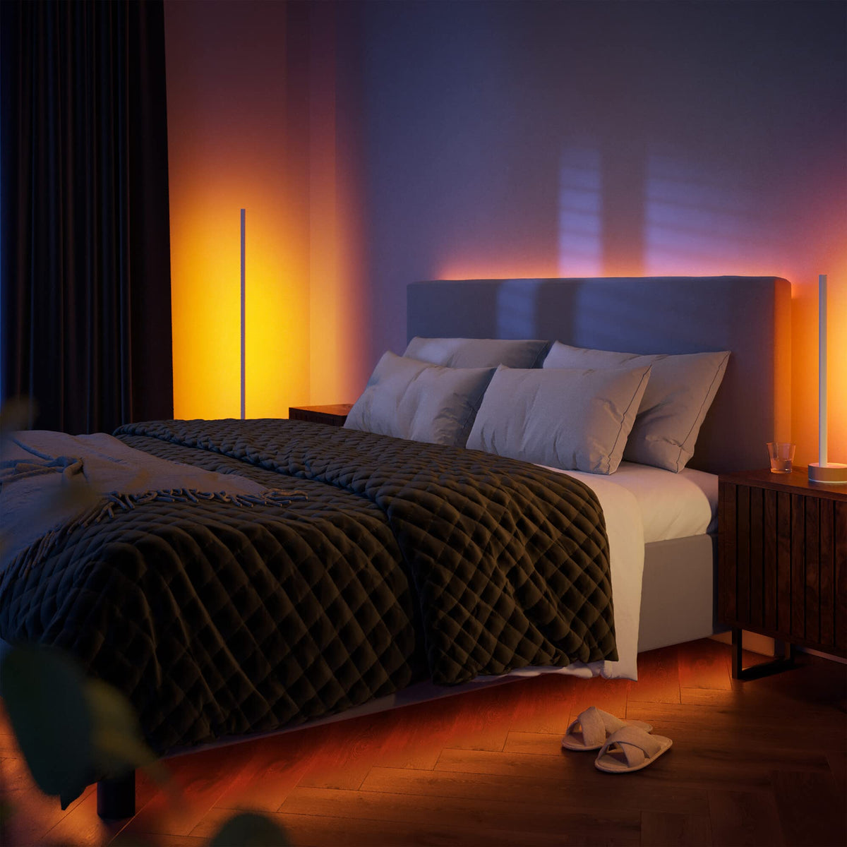 Philips Hue Gradient Signe Oak Table Lamp, 730 lm - 929003479601
